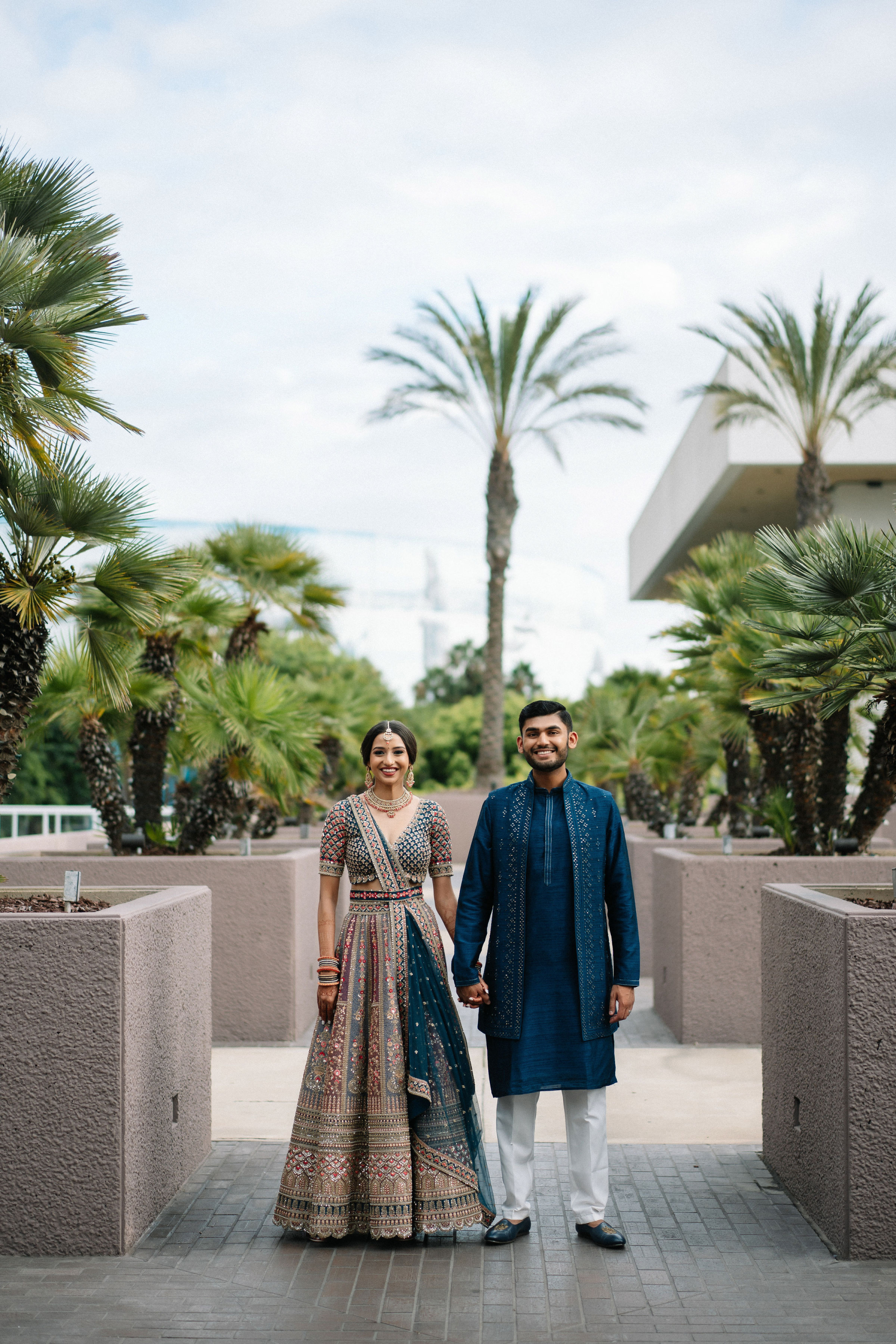 Wedded Bliss by the Beach: Shikha and Jigar's Grand Celebration at Westin Long Beach photo