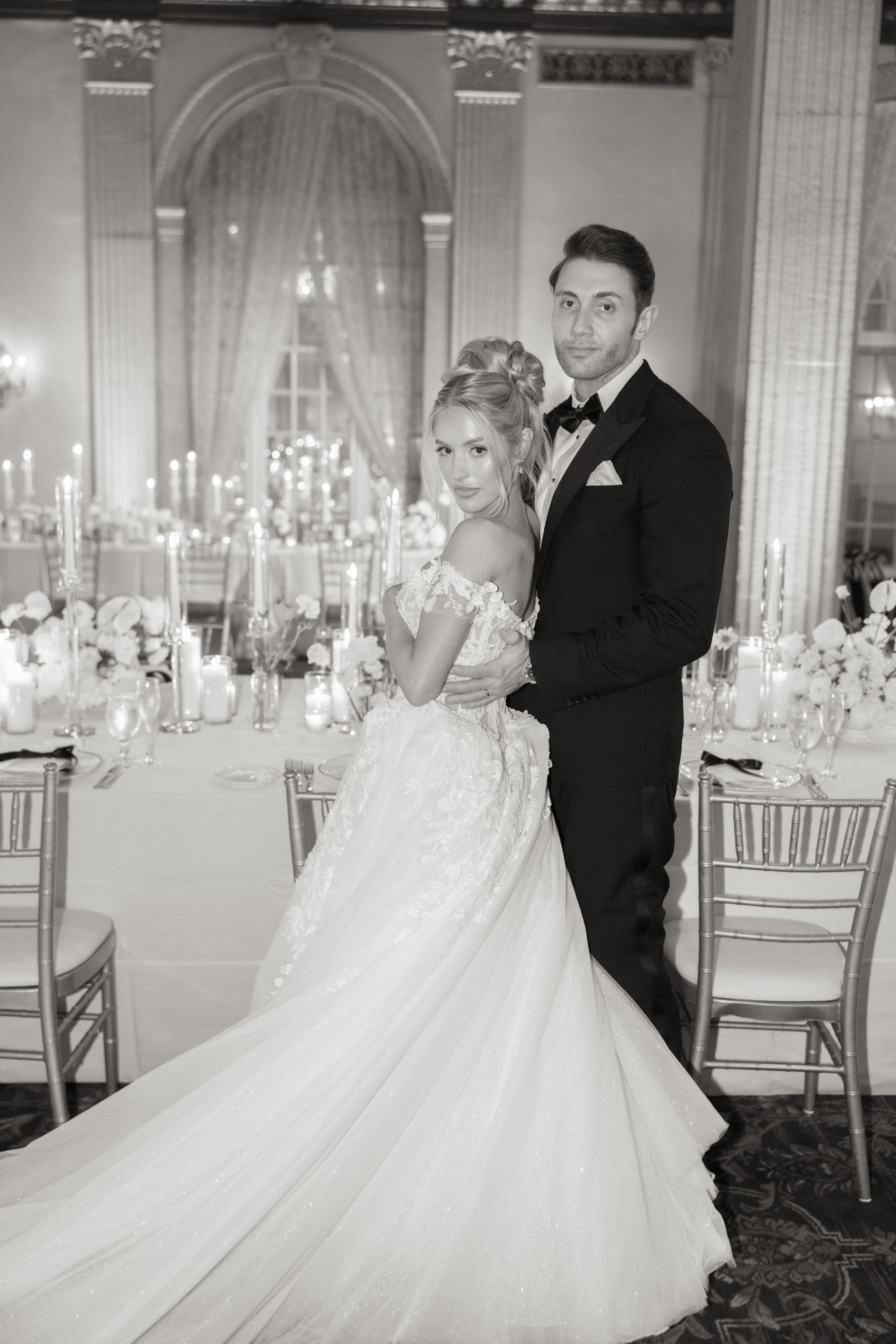 Enchanted Evening at the Persian Terrace: Paige &amp; Daniel's Fairytale Wedding photo