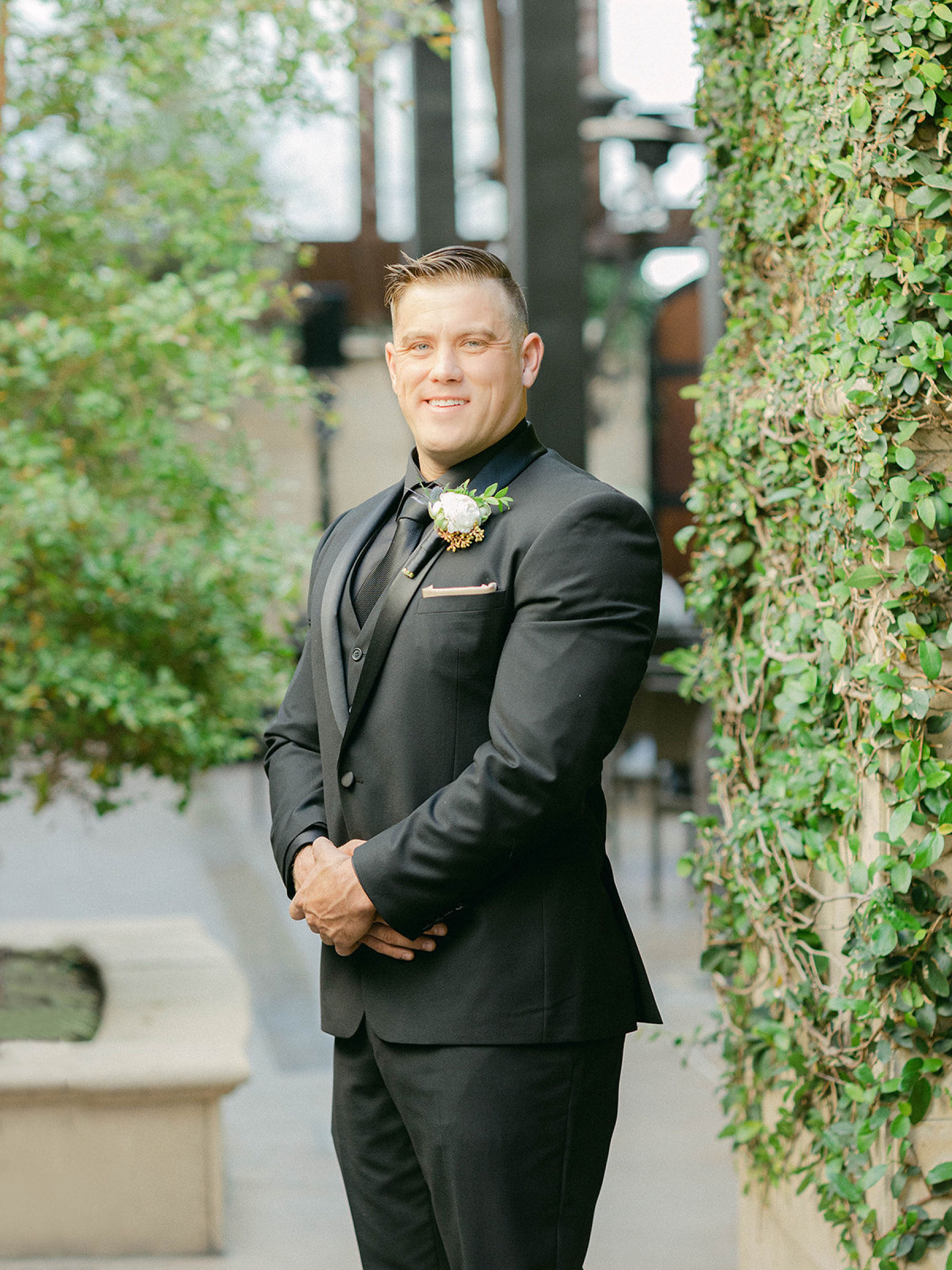 Beneath the Galletto Lights: Celebrating Sarah &amp; Justin's Timeless Love photo