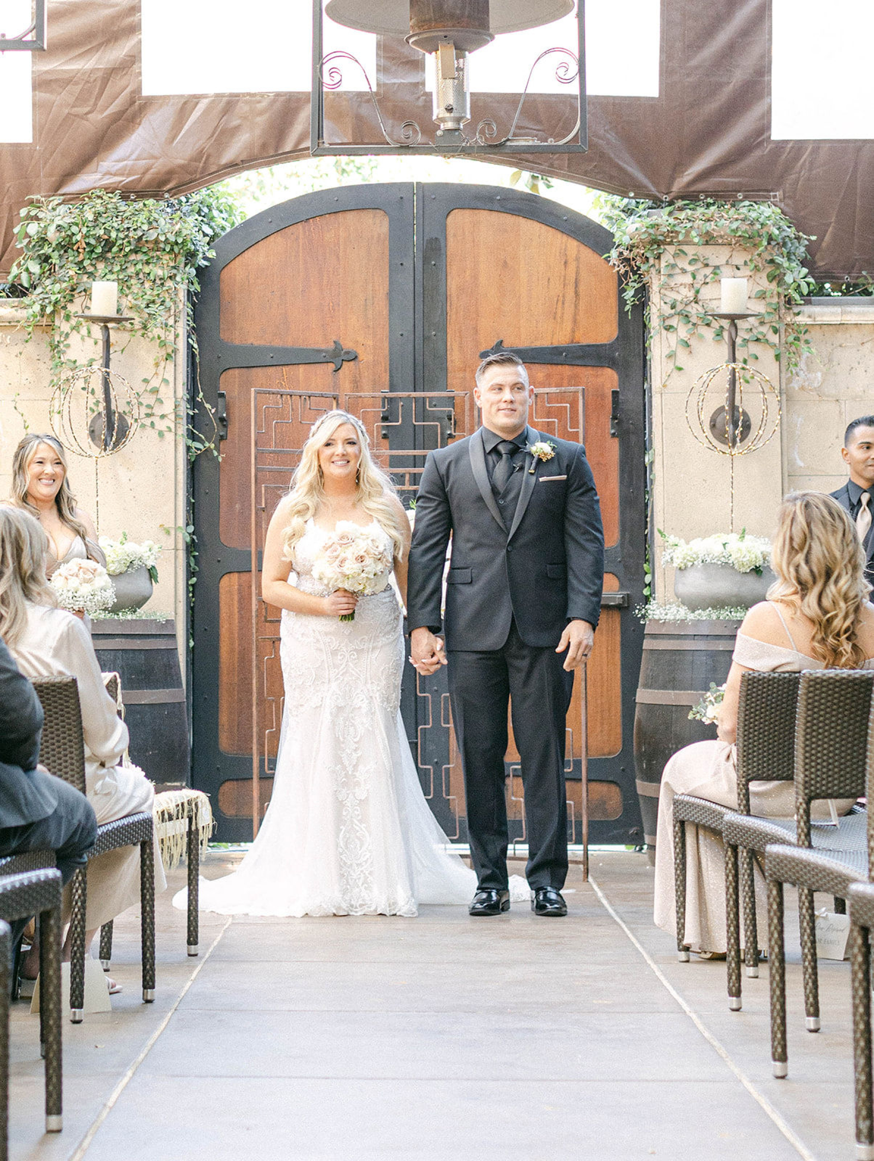 Beneath the Galletto Lights: Celebrating Sarah &amp; Justin's Timeless Love photo