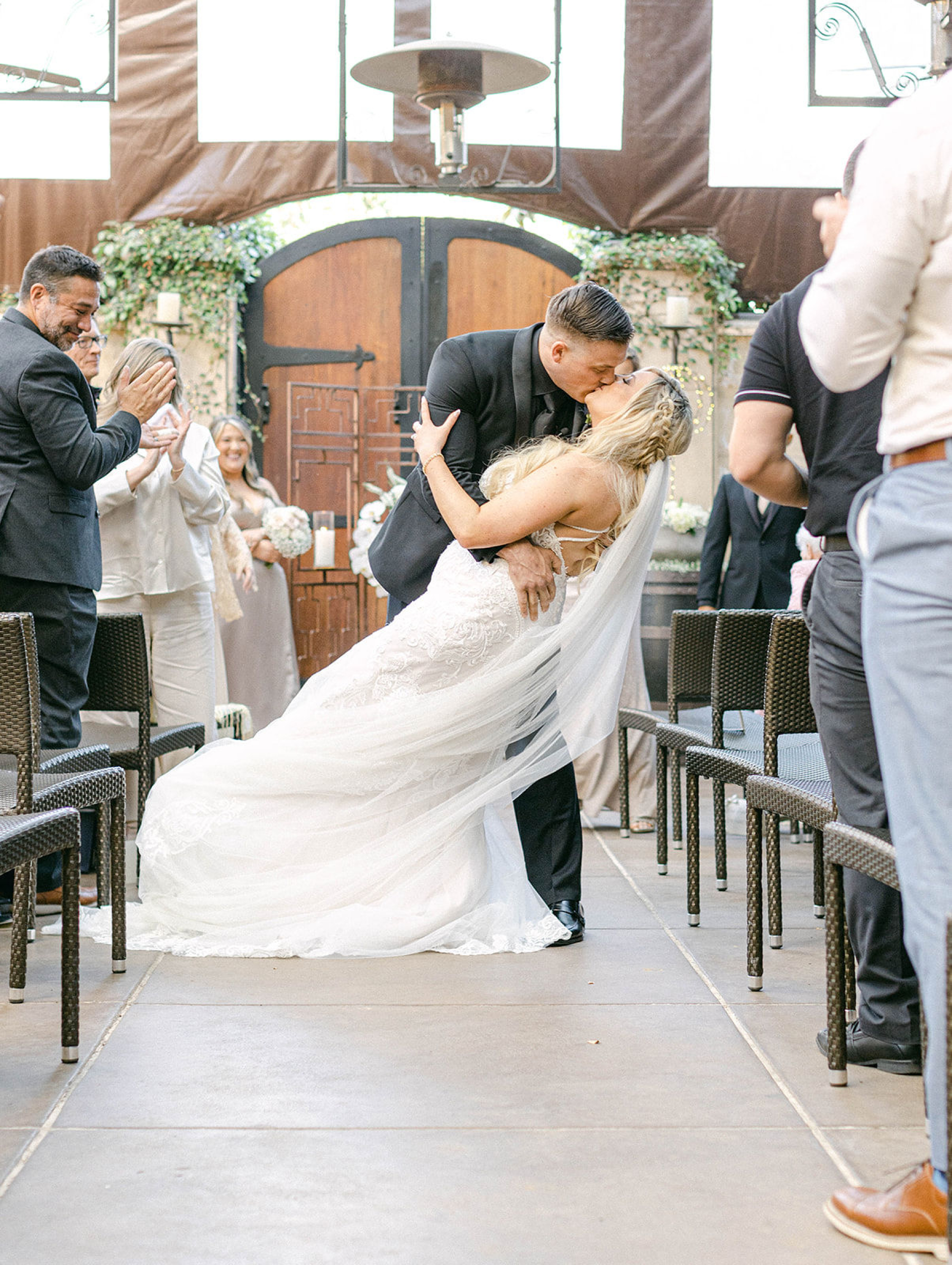 Beneath the Galletto Lights: Celebrating Sarah &amp; Justin's Timeless Love photo