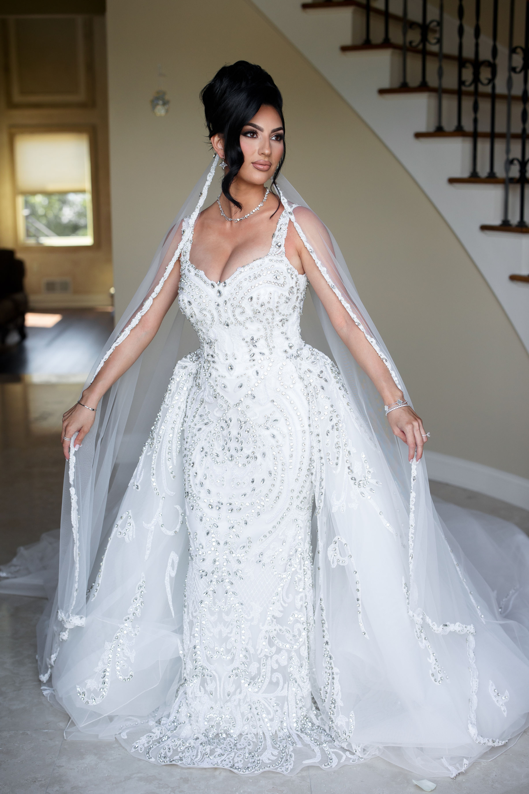 Whimsical Wedding: Elvira &amp; Johnny's Grand Affair at Shadowbrook, Shrewsbury photo