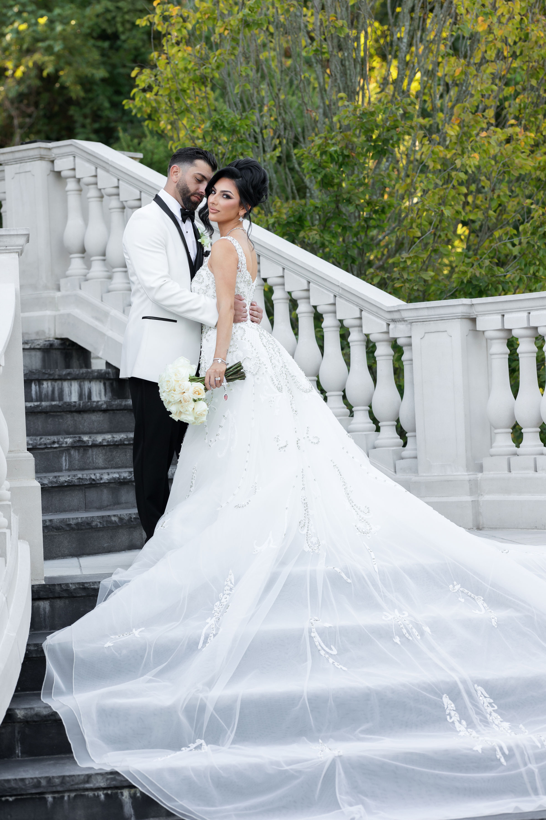 Whimsical Wedding: Elvira &amp; Johnny's Grand Affair at Shadowbrook, Shrewsbury photo