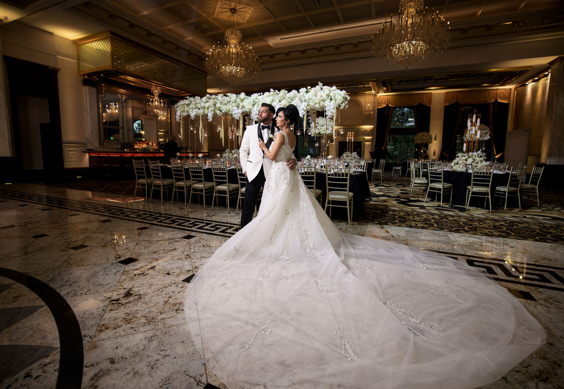 Whimsical Wedding: Elvira &amp; Johnny's Grand Affair at Shadowbrook, Shrewsbury photo