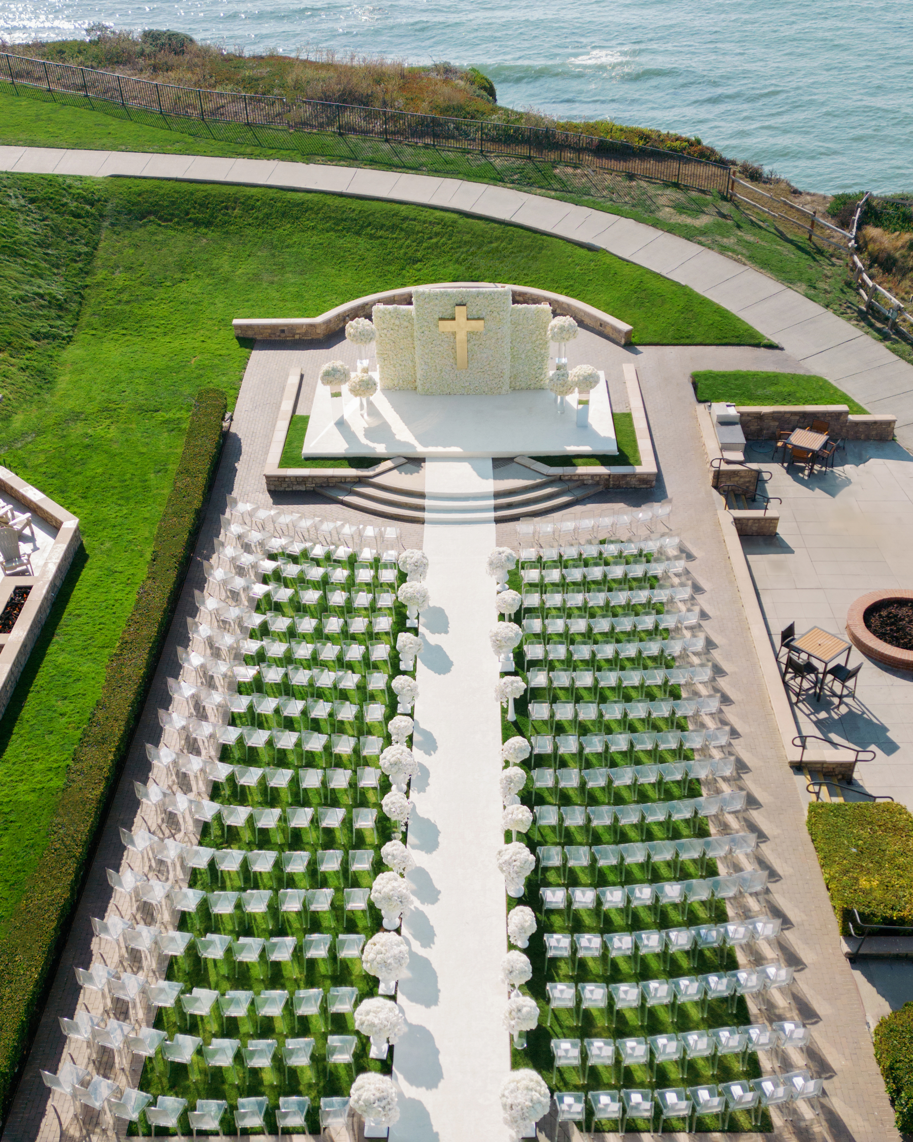 Roxanne &amp; Jeremy's Oceanfront I Do's at Ritz Carlton, Half Moon Bay photo