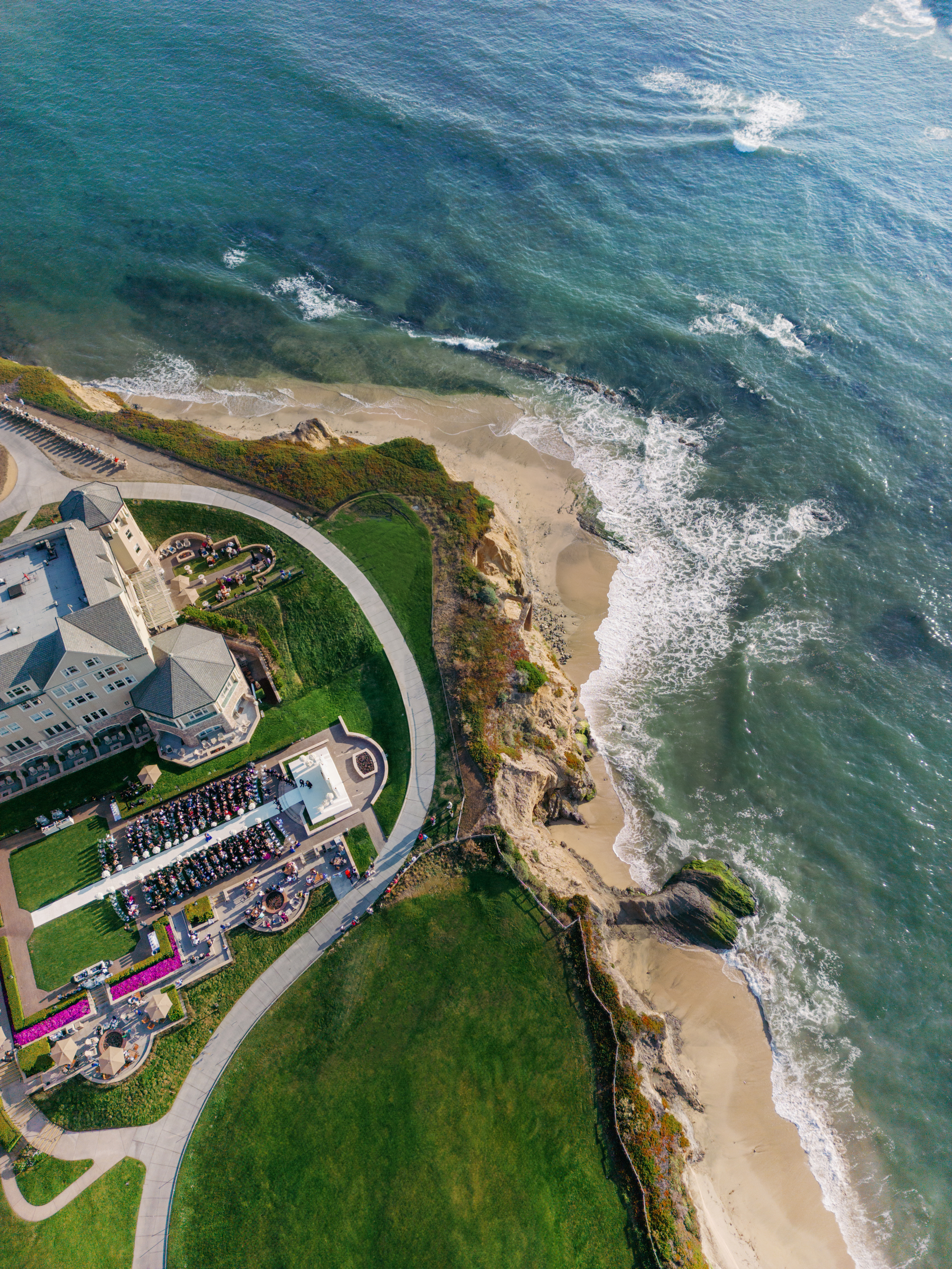 Roxanne &amp; Jeremy's Oceanfront I Do's at Ritz Carlton, Half Moon Bay photo