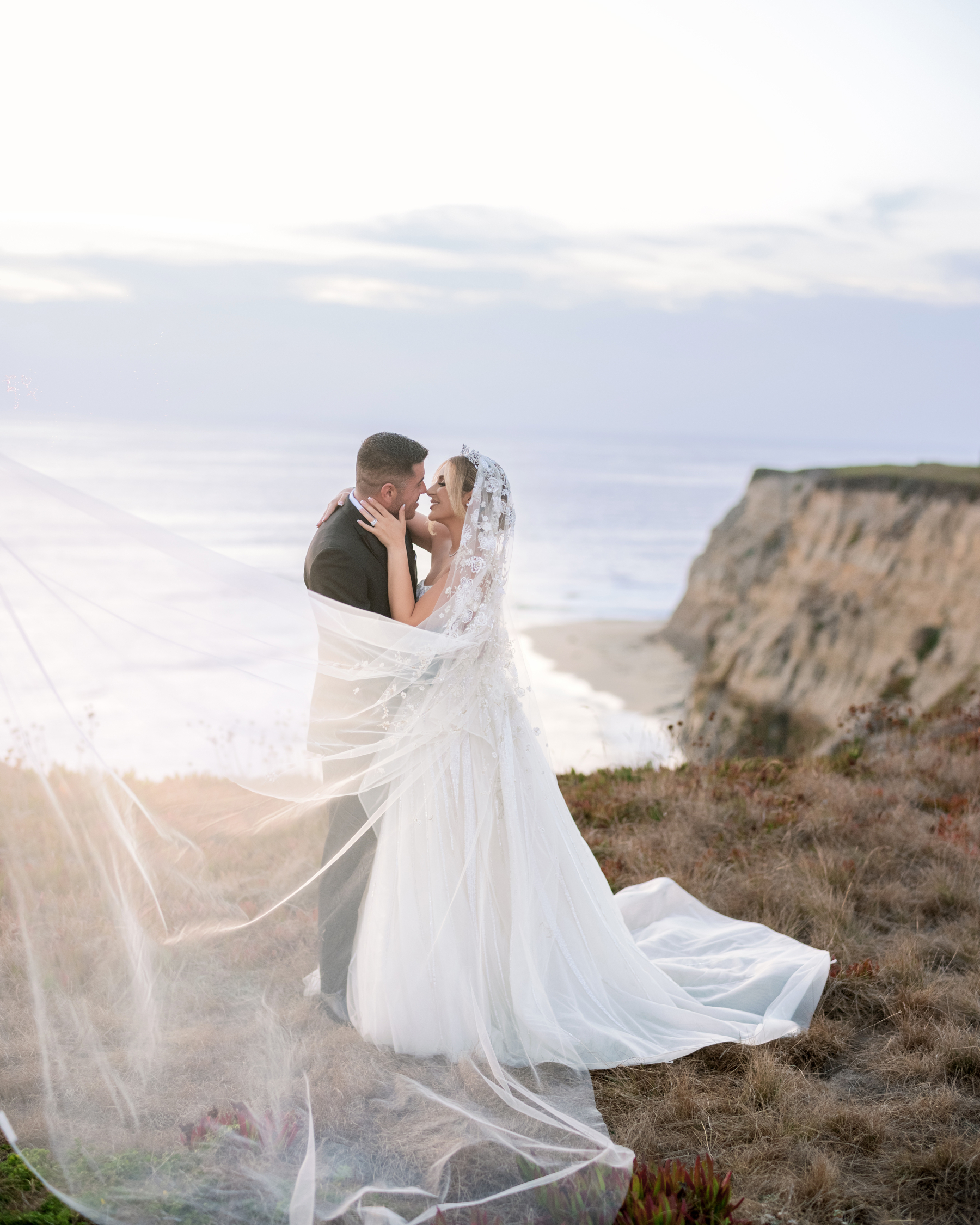 Roxanne &amp; Jeremy's Oceanfront I Do's at Ritz Carlton, Half Moon Bay photo