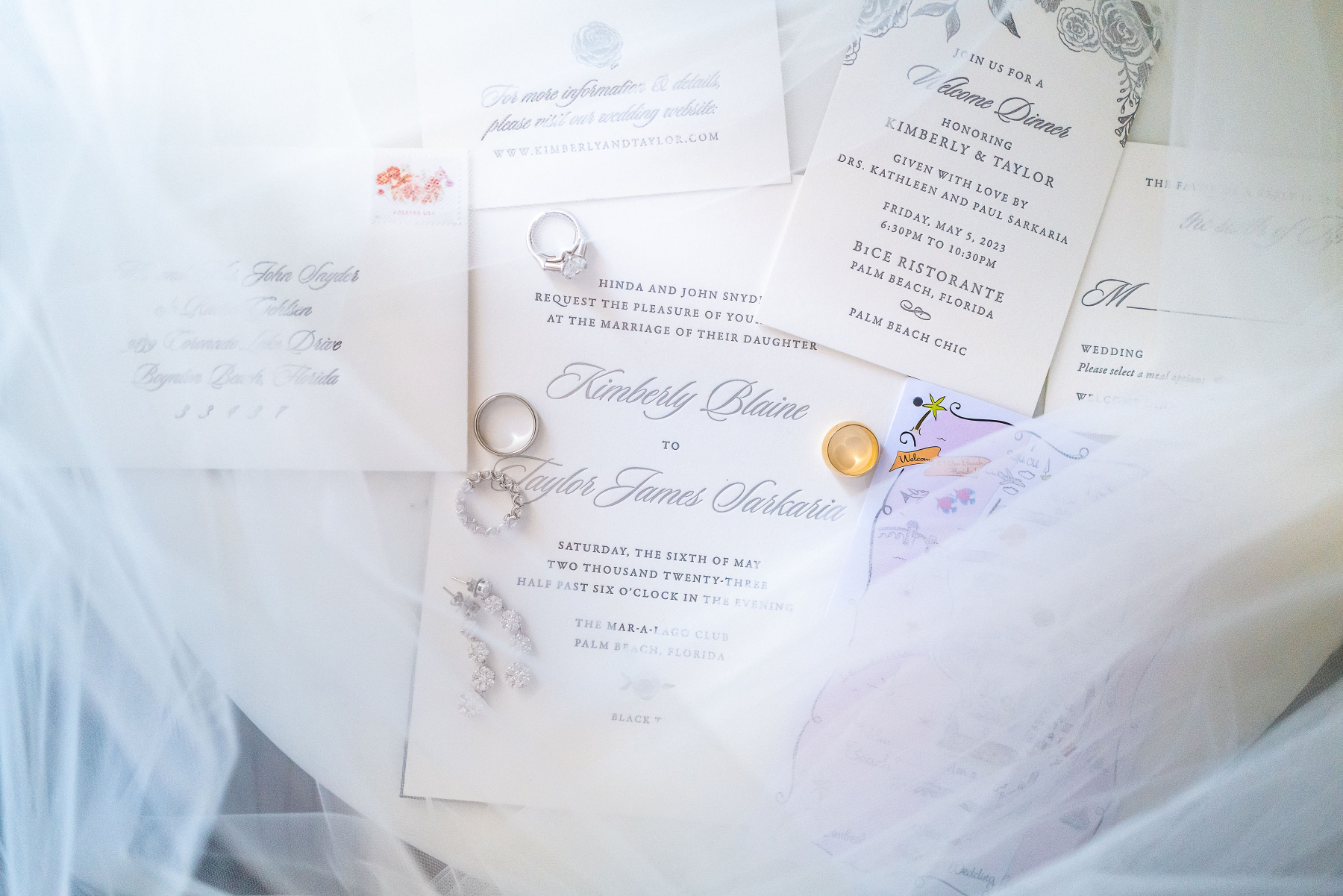 A Fairytale Union: Kimberly &amp; Taylor at Mar A Lago photo