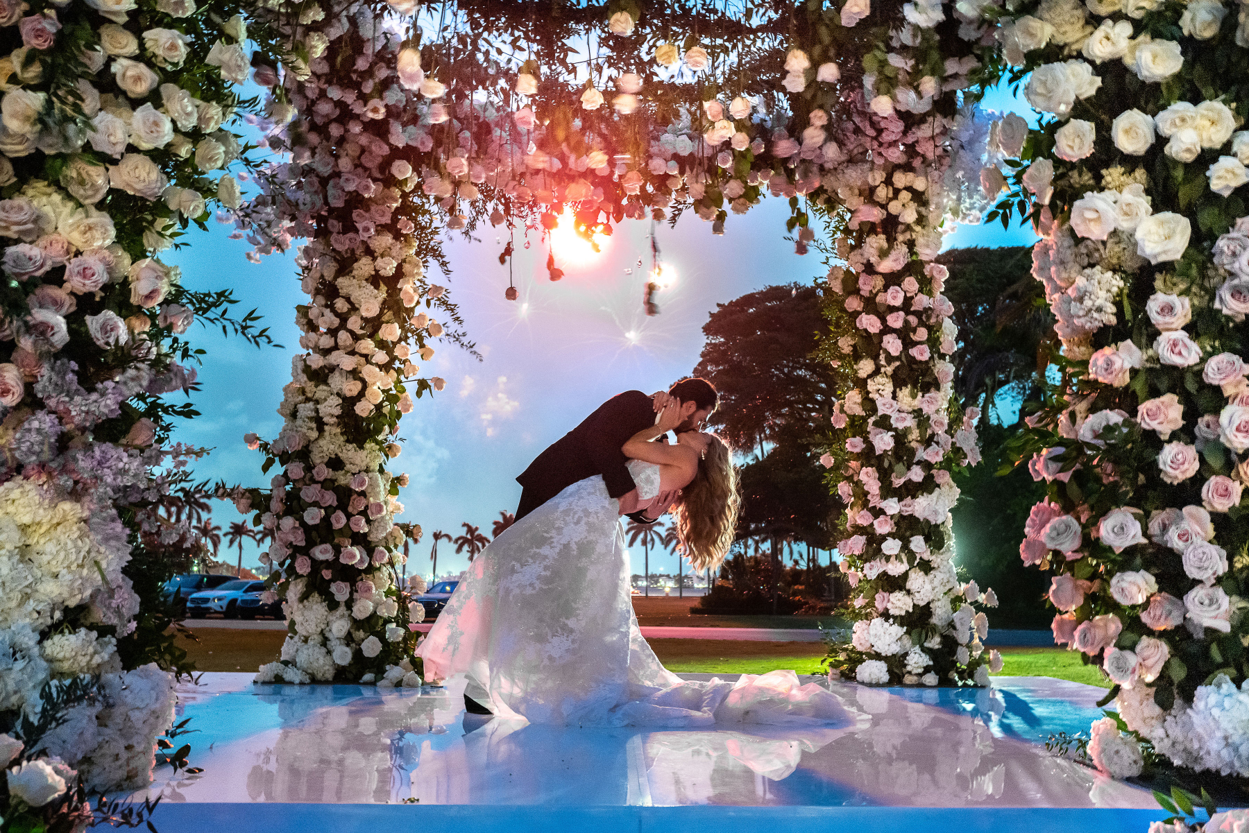 A Fairytale Union: Kimberly &amp; Taylor at Mar A Lago photo