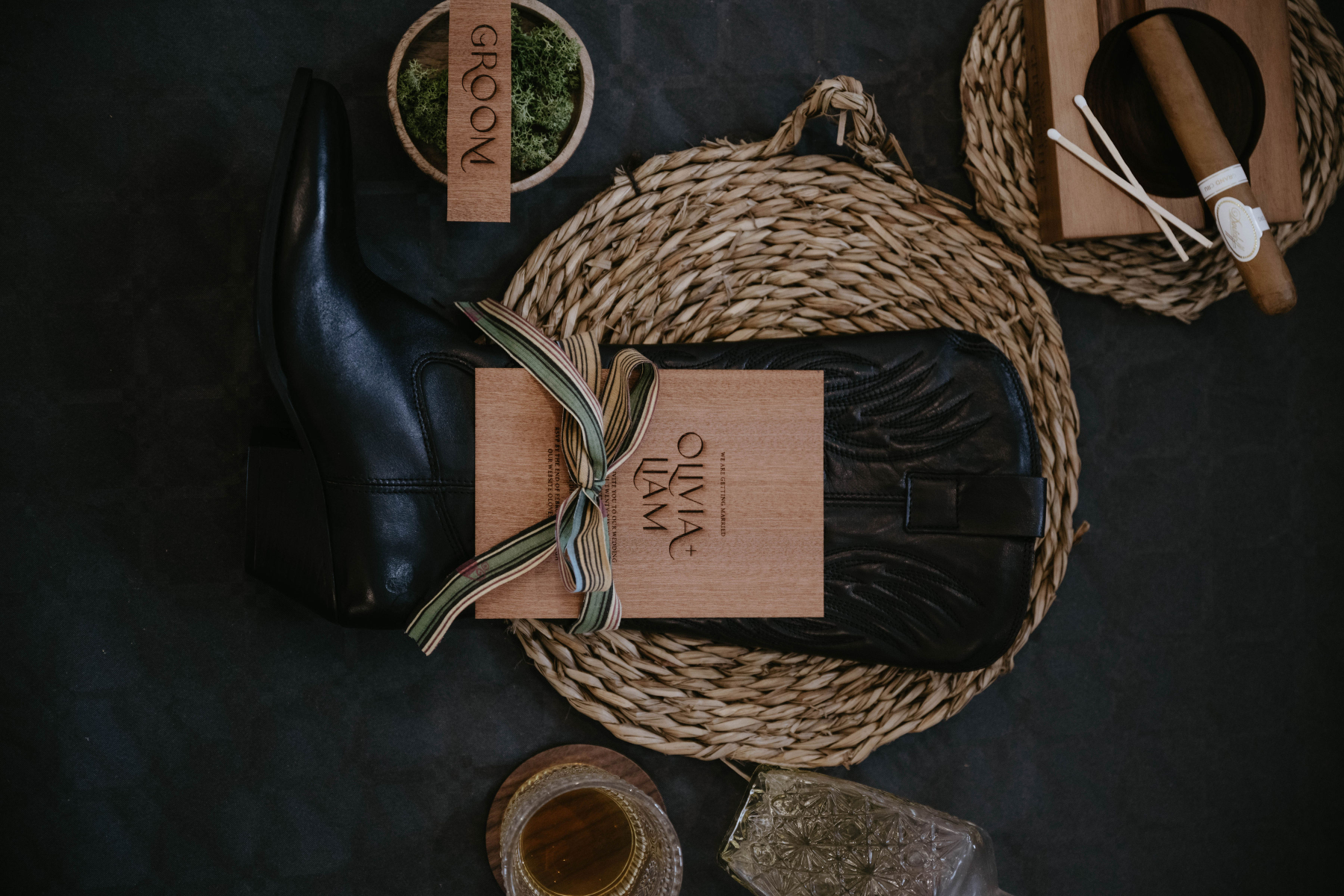 Olivia &amp; Liam's Enchanted Day at K-Haus: Swiping Right to Forever photo