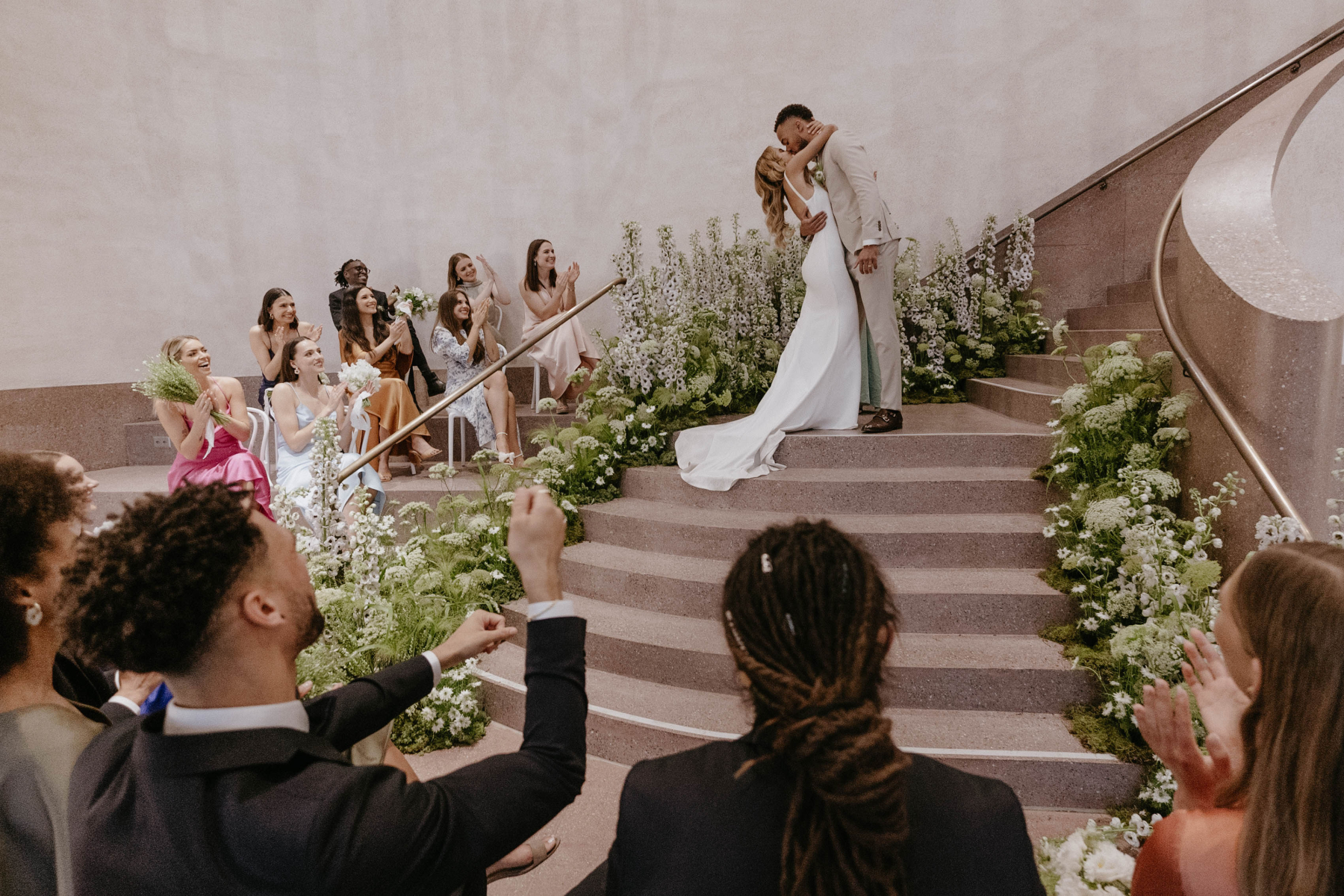 Olivia &amp; Liam's Enchanted Day at K-Haus: Swiping Right to Forever photo