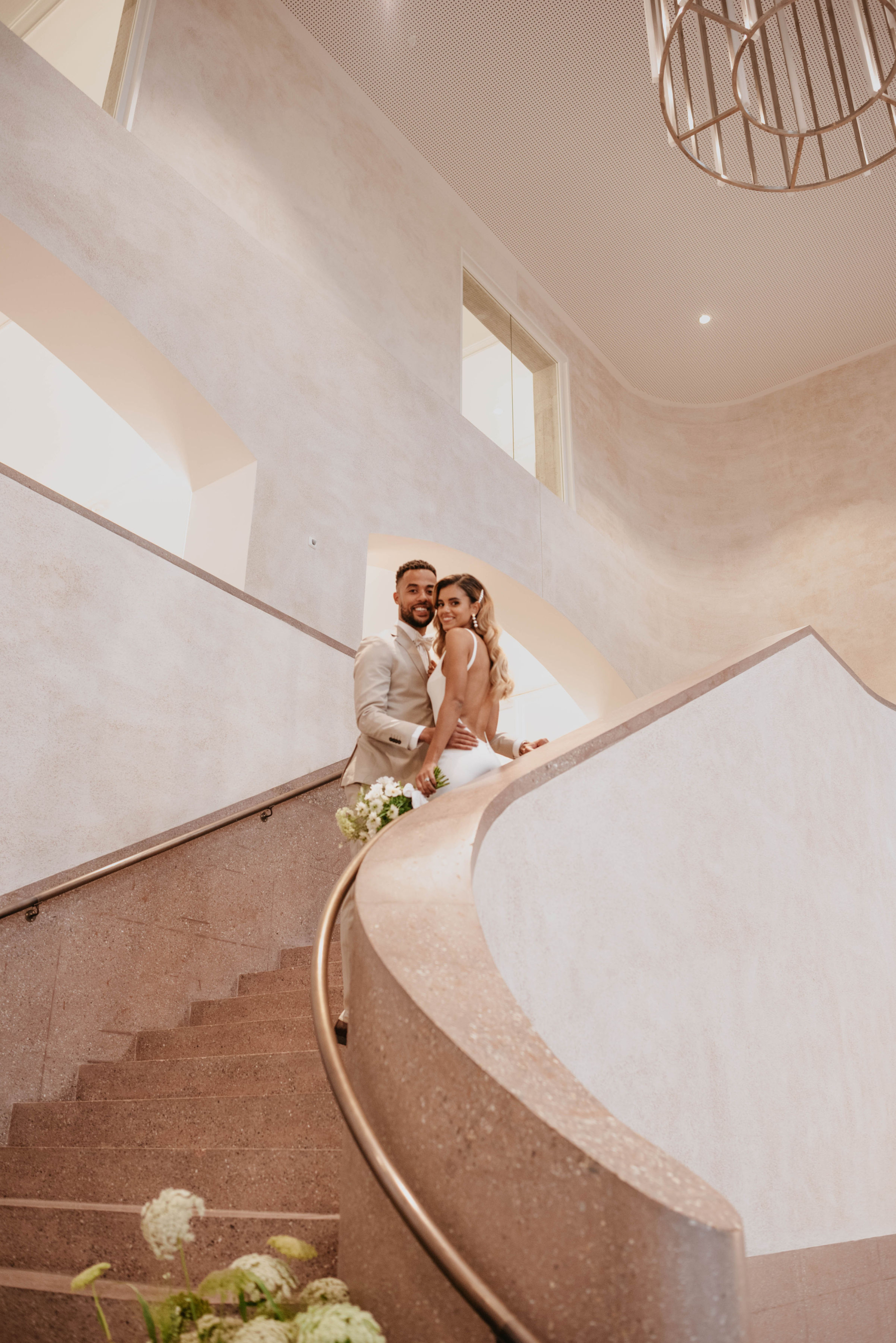 Olivia &amp; Liam's Enchanted Day at K-Haus: Swiping Right to Forever photo