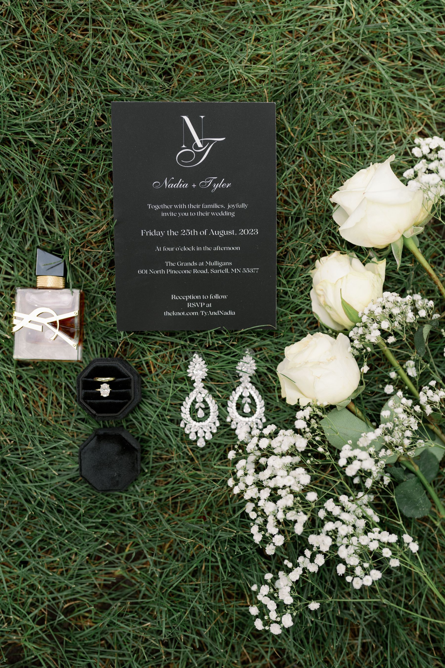 A Tale of Two Horizons: The Great Gatsby Union of Nadia &amp; Tyler at The Grands at Mulligans photo