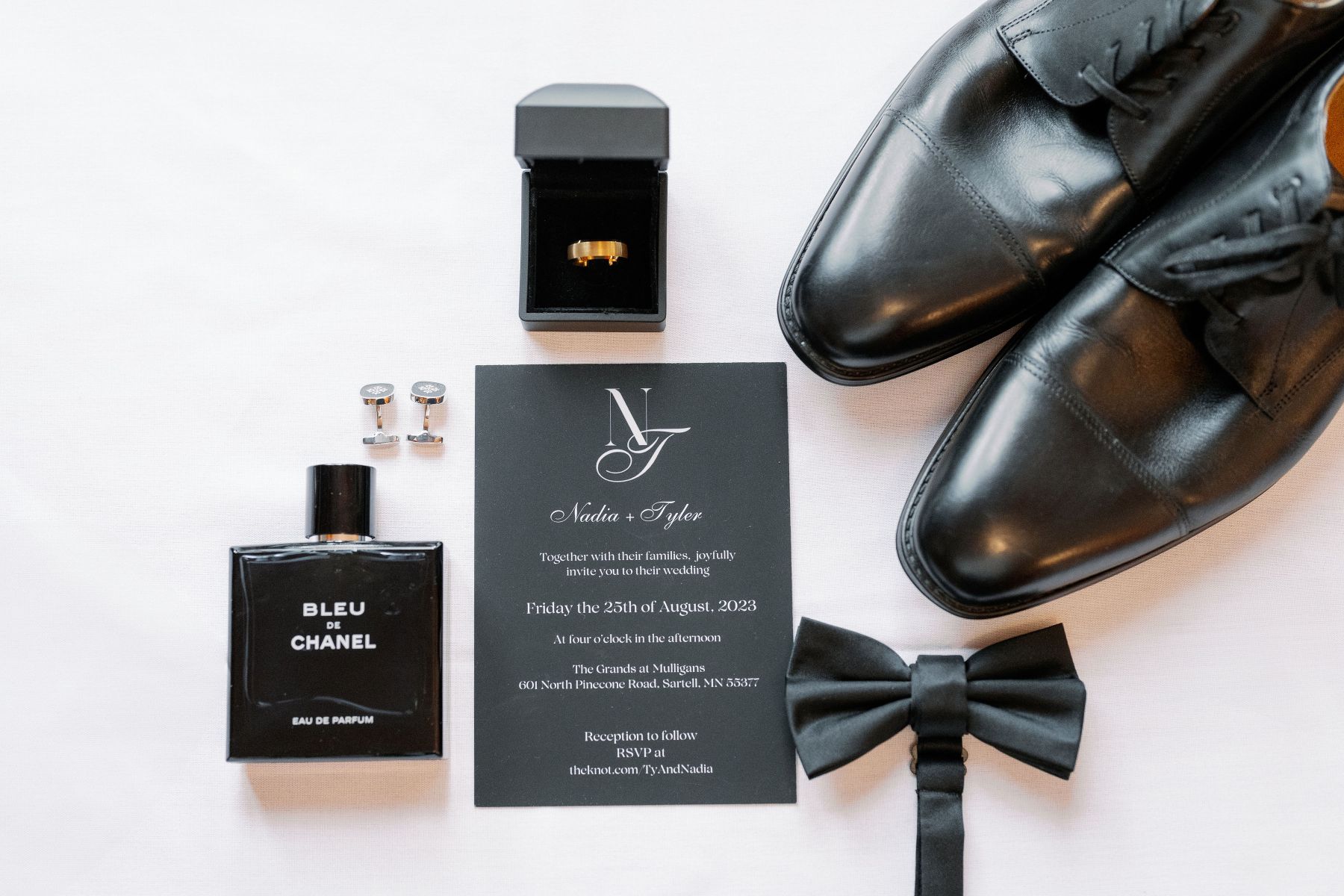 A Tale of Two Horizons: The Great Gatsby Union of Nadia &amp; Tyler at The Grands at Mulligans photo