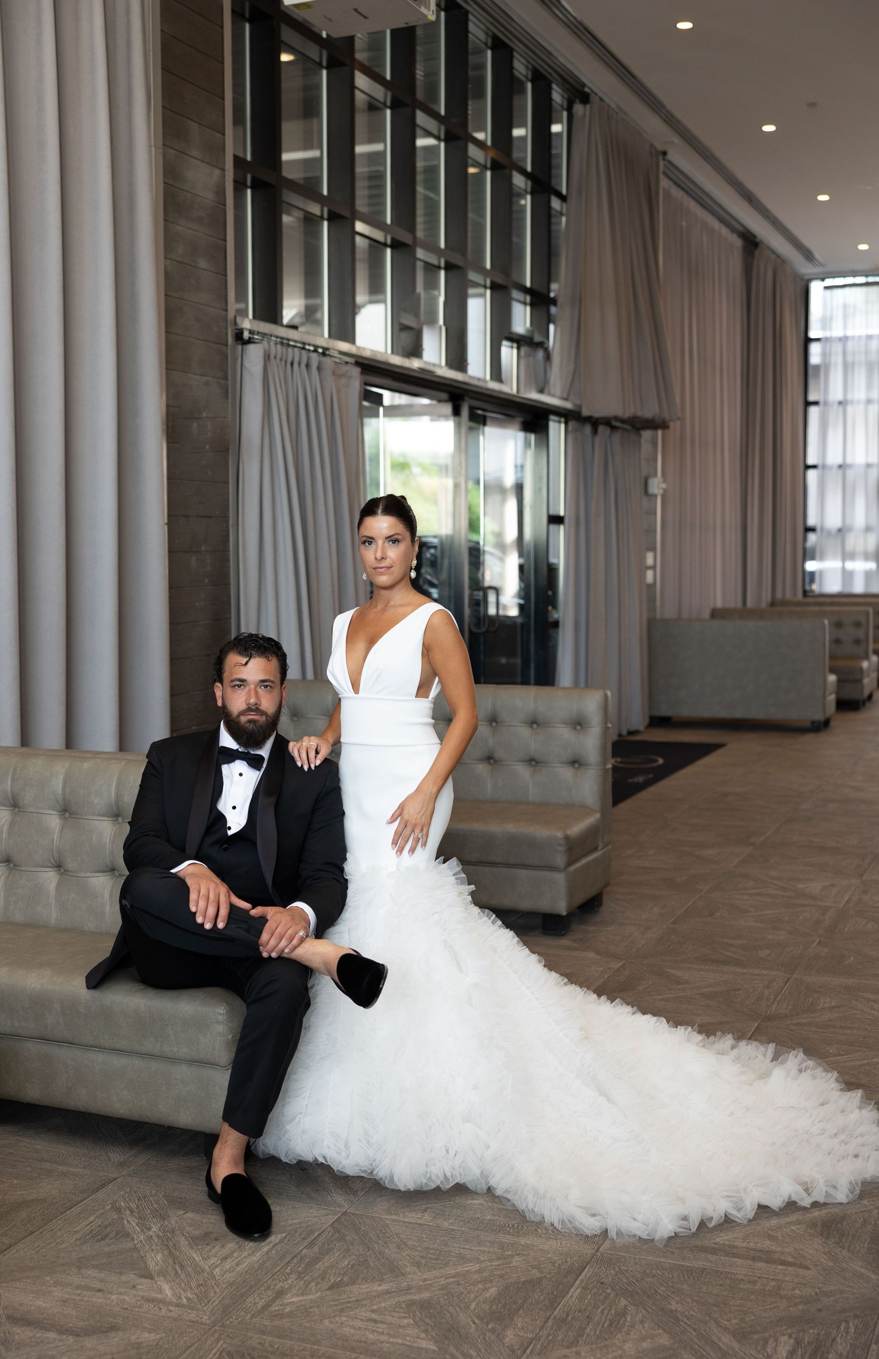 Urban Euphoria: Adriana &amp; Kyle's Magical Moments at Ravel Hotel photo