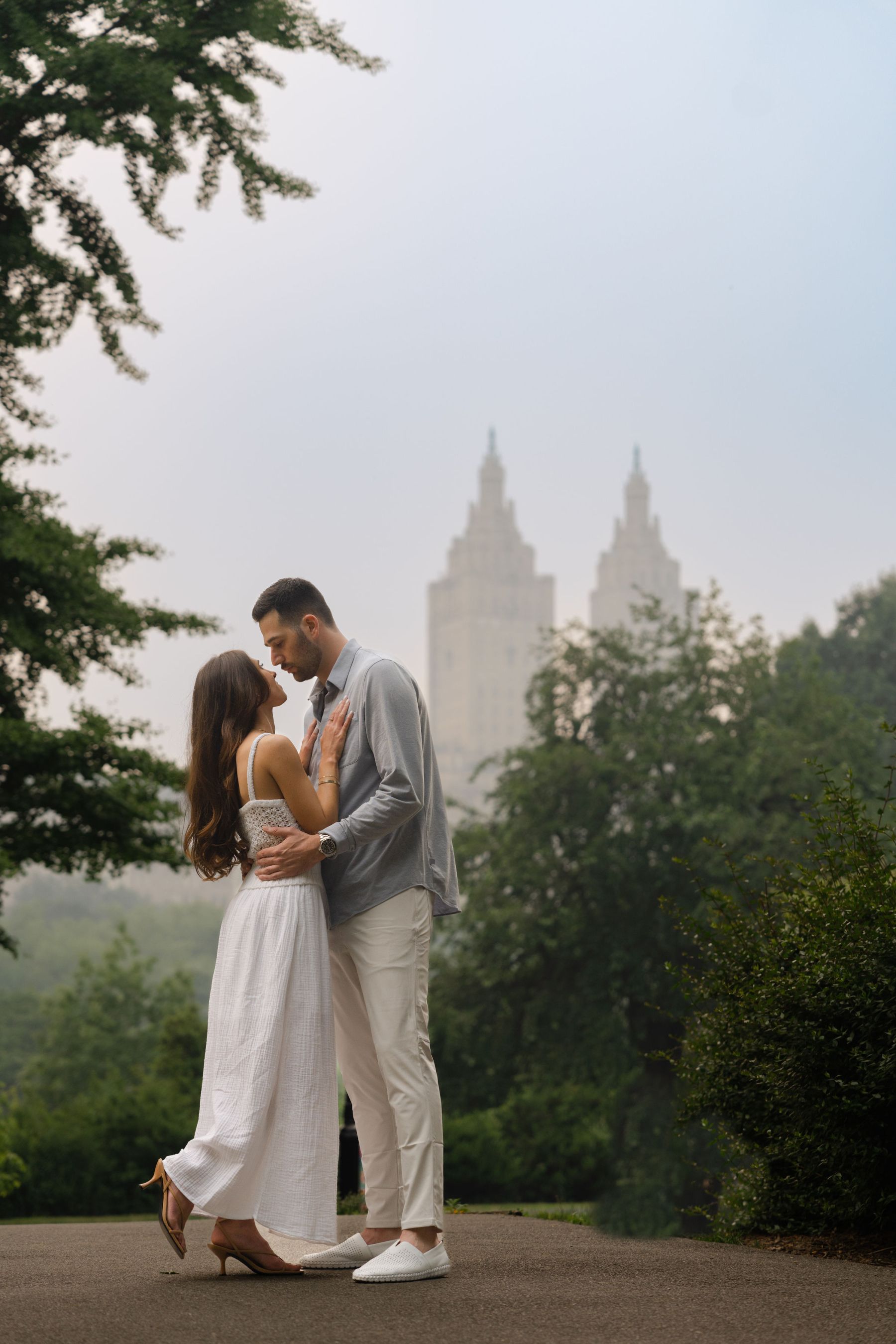 Rob &amp; Emily's Beach Proposal to Hudson Loft Celebration photo