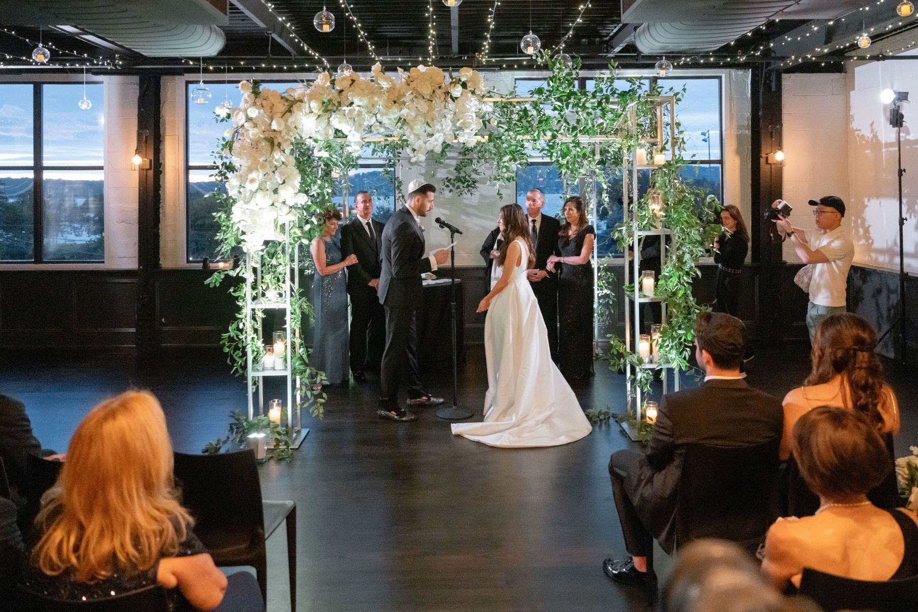 Rob &amp; Emily's Beach Proposal to Hudson Loft Celebration photo