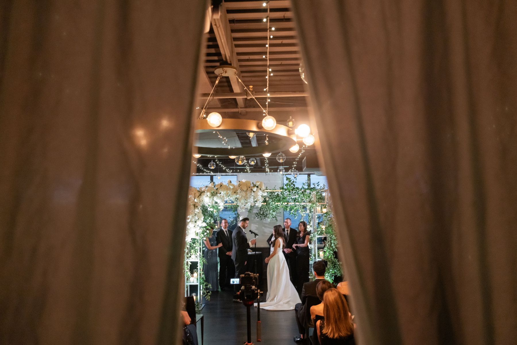 Rob &amp; Emily's Beach Proposal to Hudson Loft Celebration photo