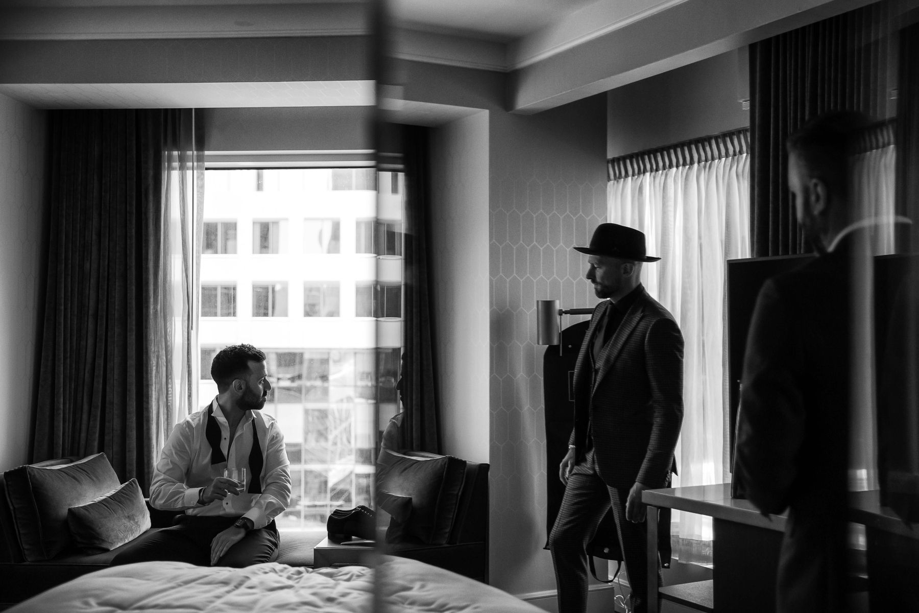 Champagne and Chandeliers: Ashley &amp; Samuel's Love Tale at One King West photo