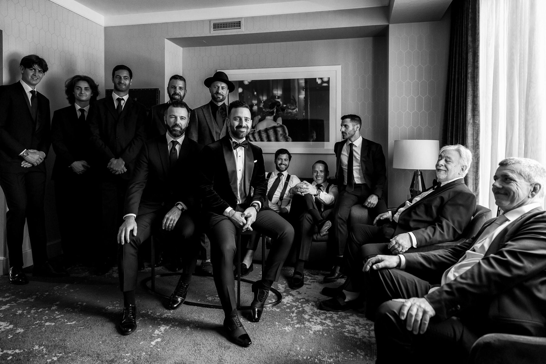 Champagne and Chandeliers: Ashley &amp; Samuel's Love Tale at One King West photo