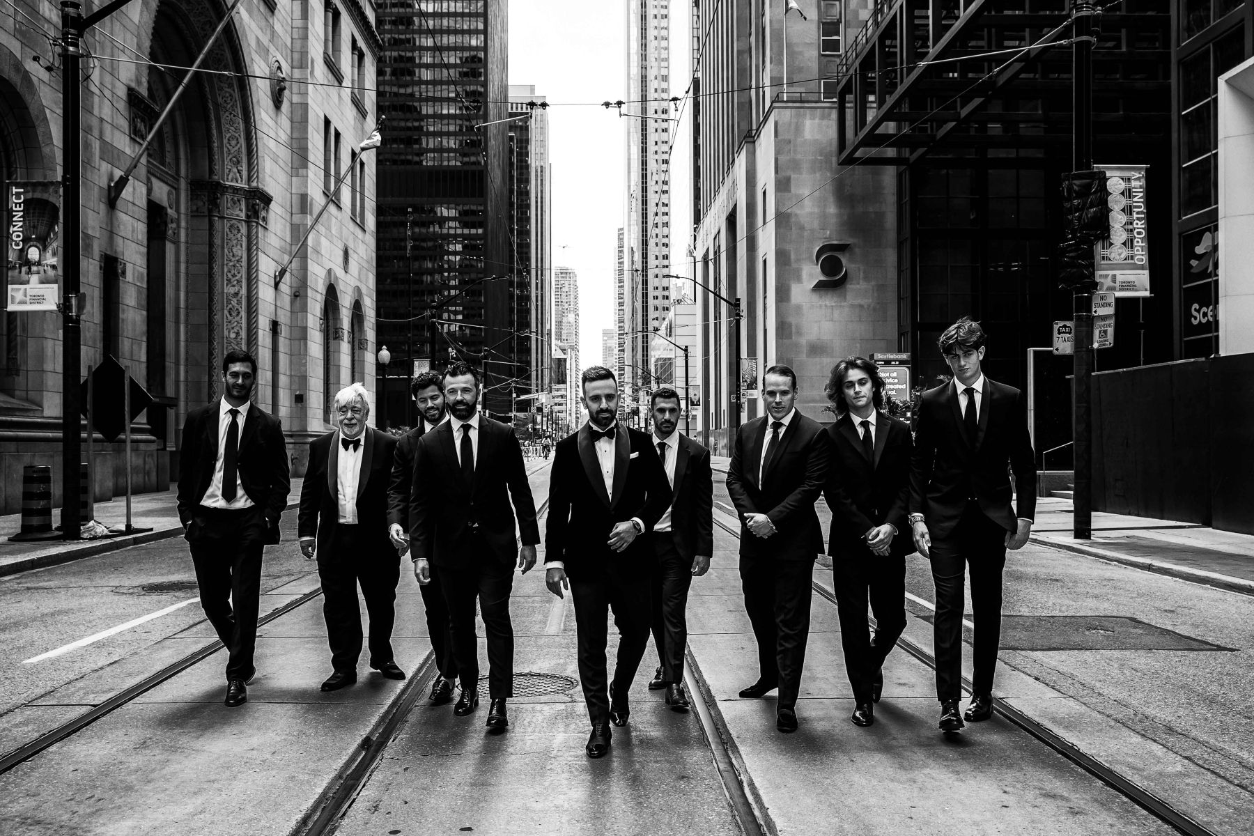 Champagne and Chandeliers: Ashley &amp; Samuel's Love Tale at One King West photo