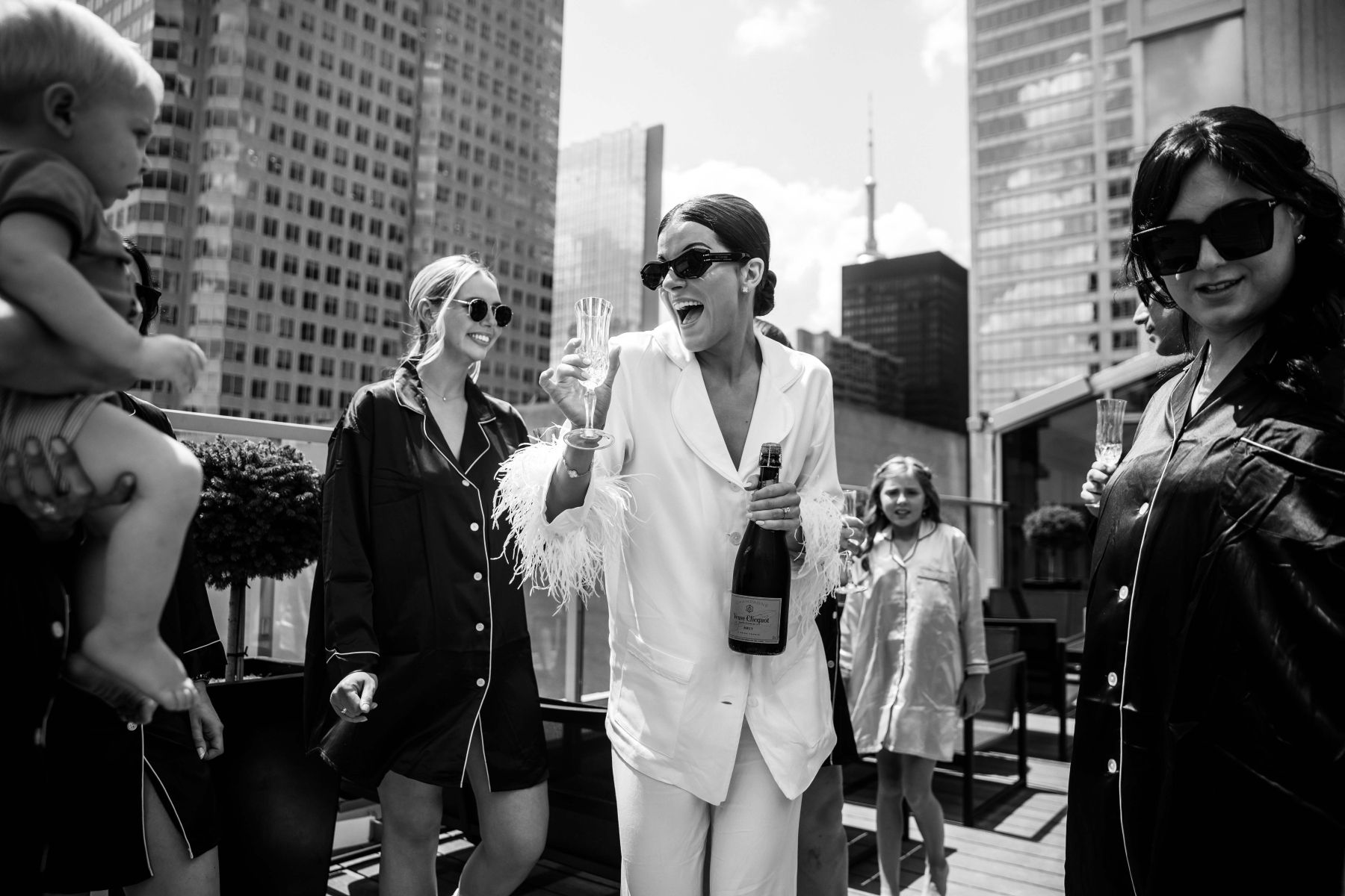 Champagne and Chandeliers: Ashley &amp; Samuel's Love Tale at One King West photo