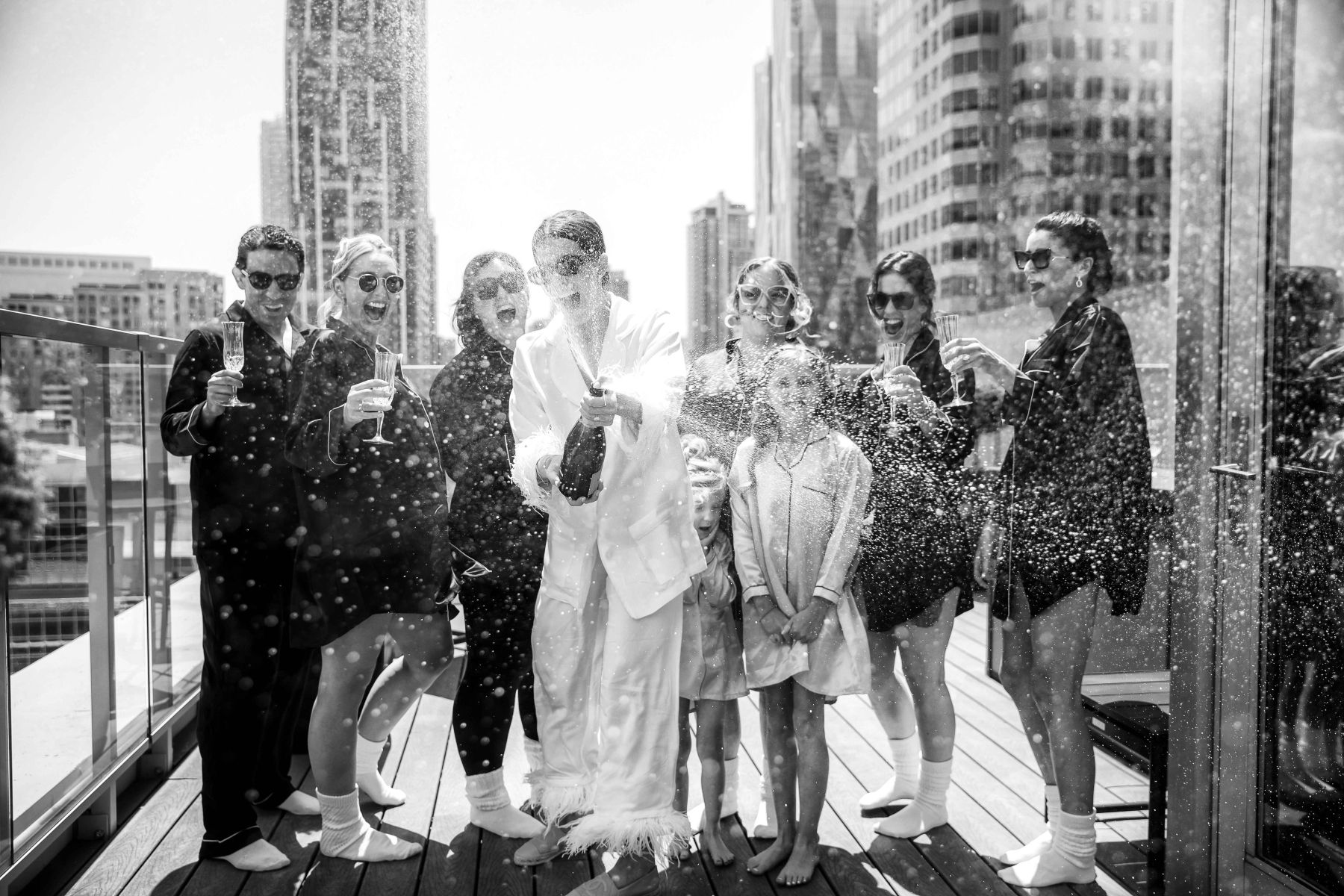 Champagne and Chandeliers: Ashley &amp; Samuel's Love Tale at One King West photo