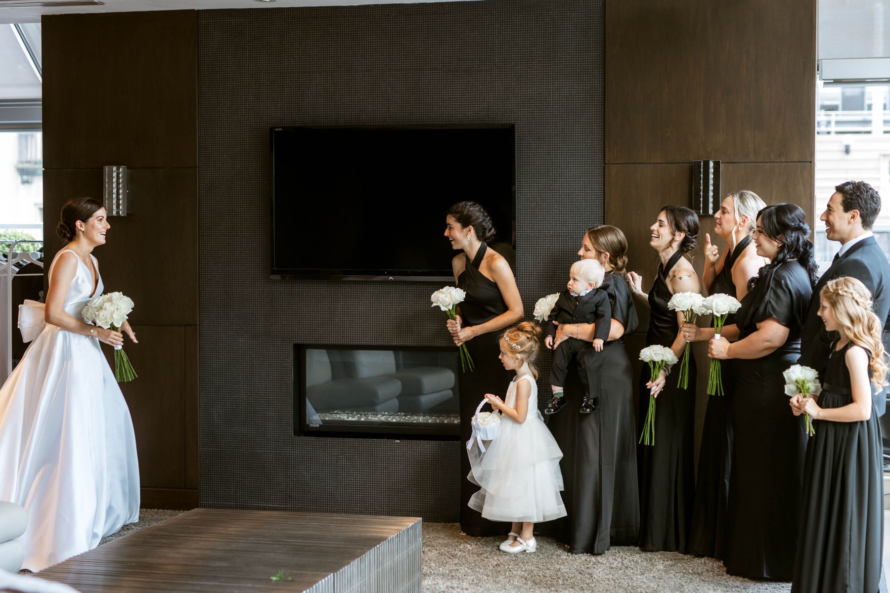 Champagne and Chandeliers: Ashley &amp; Samuel's Love Tale at One King West photo