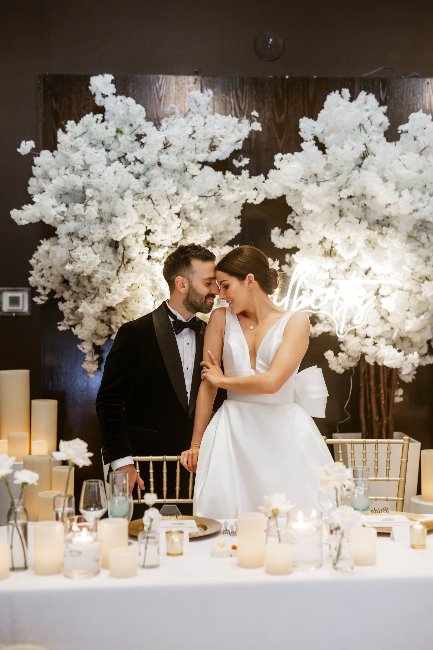 Champagne and Chandeliers: Ashley &amp; Samuel's Love Tale at One King West photo