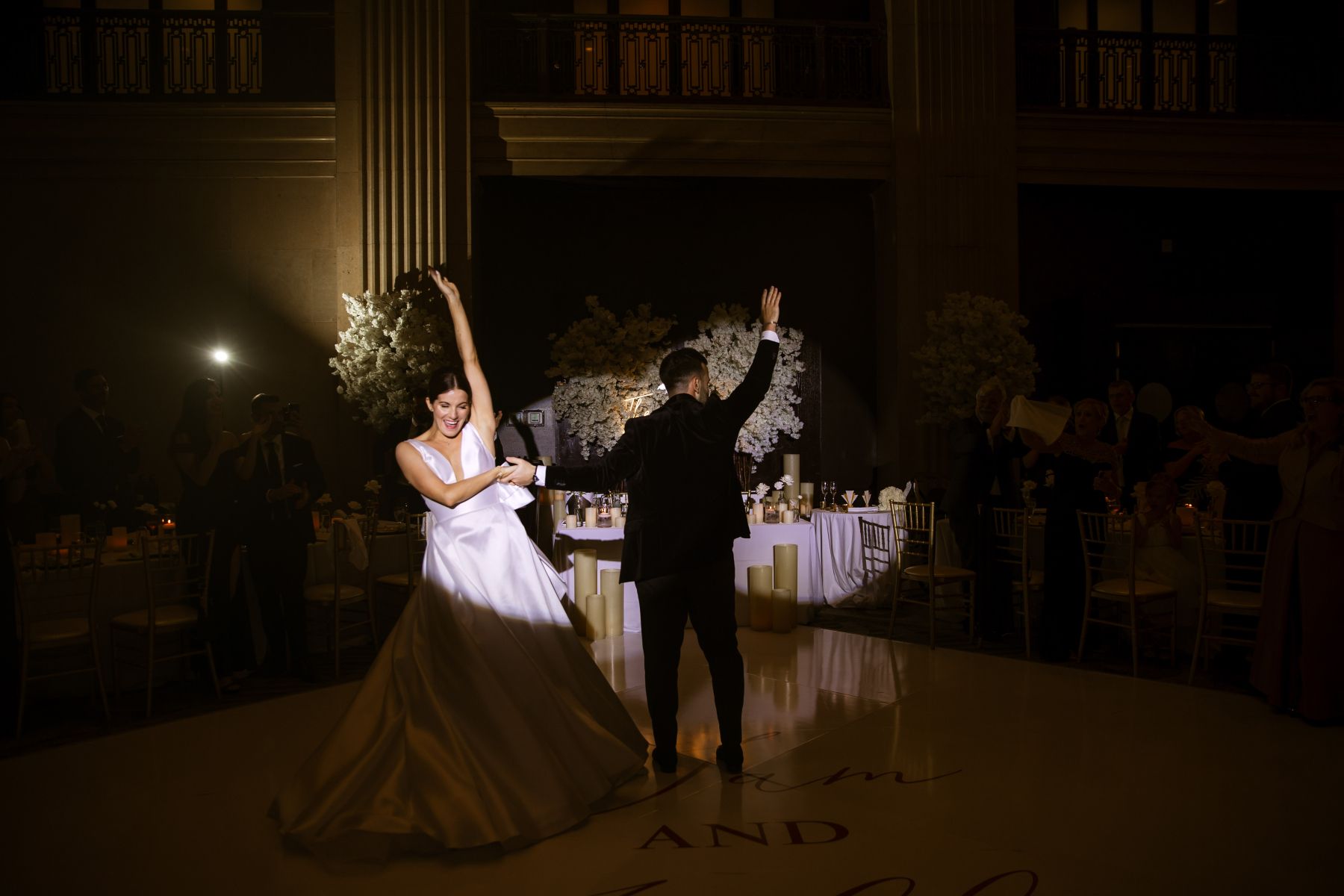 Champagne and Chandeliers: Ashley &amp; Samuel's Love Tale at One King West photo