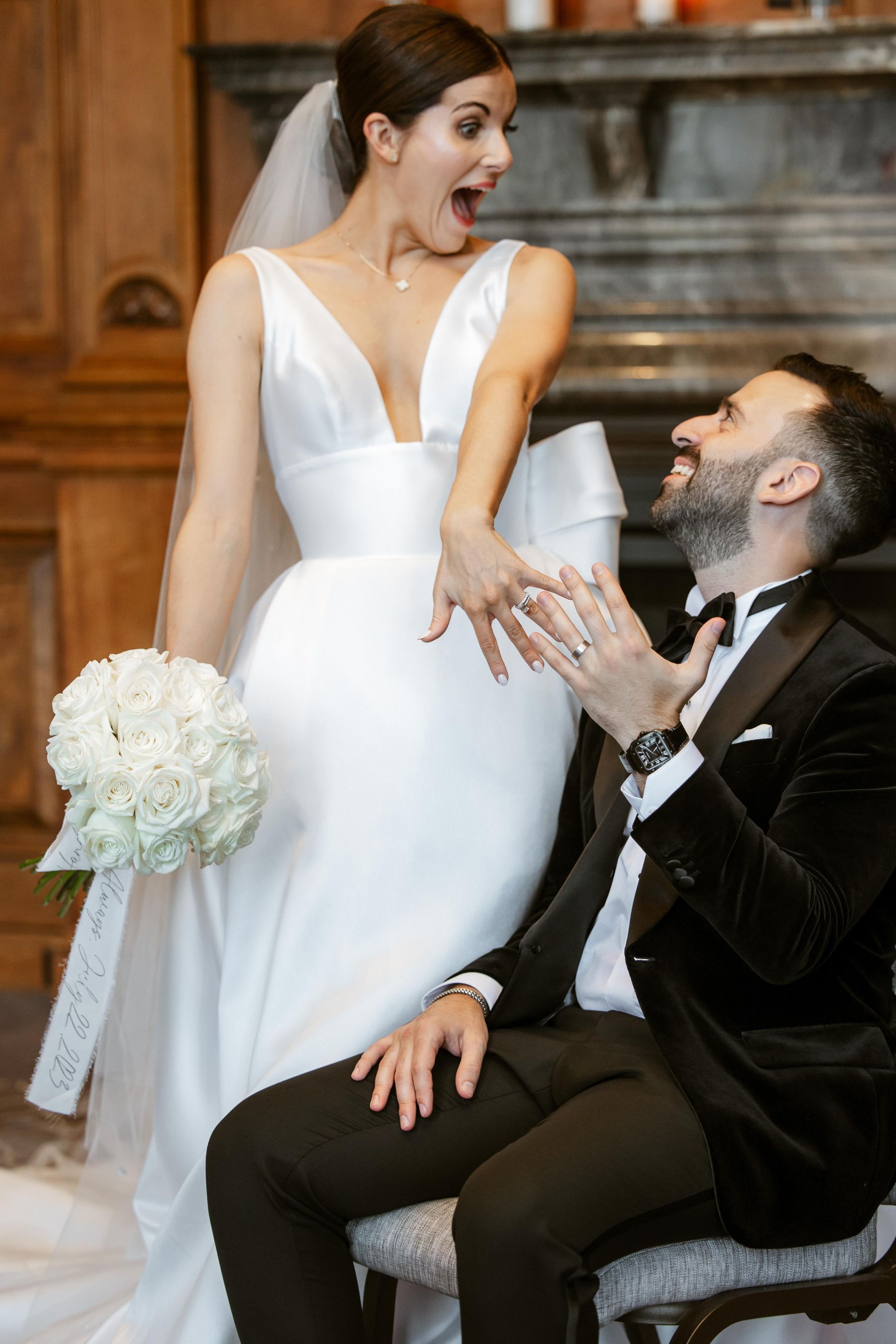 Champagne and Chandeliers: Ashley &amp; Samuel's Love Tale at One King West photo