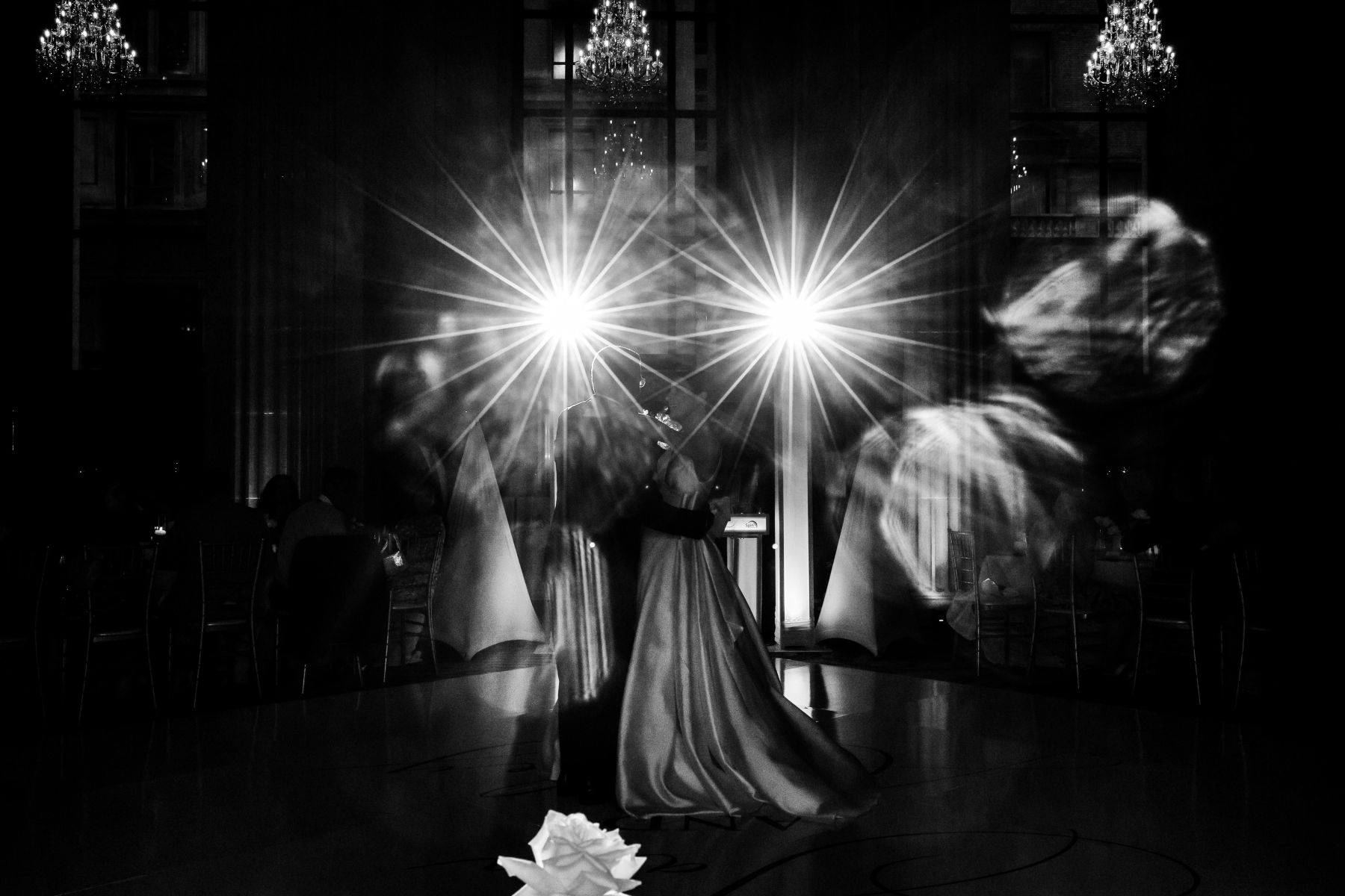 Champagne and Chandeliers: Ashley &amp; Samuel's Love Tale at One King West photo