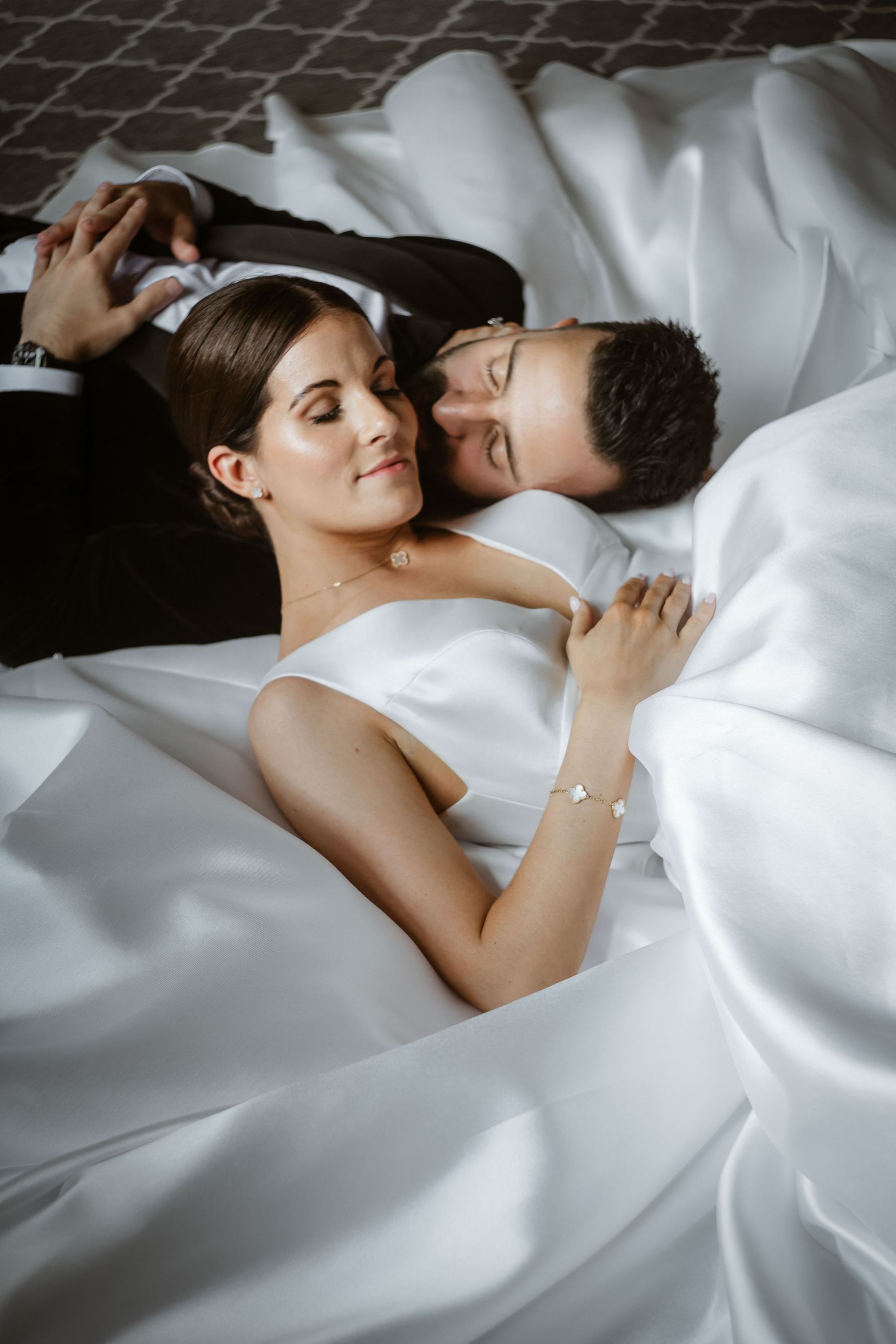 Champagne and Chandeliers: Ashley &amp; Samuel's Love Tale at One King West photo