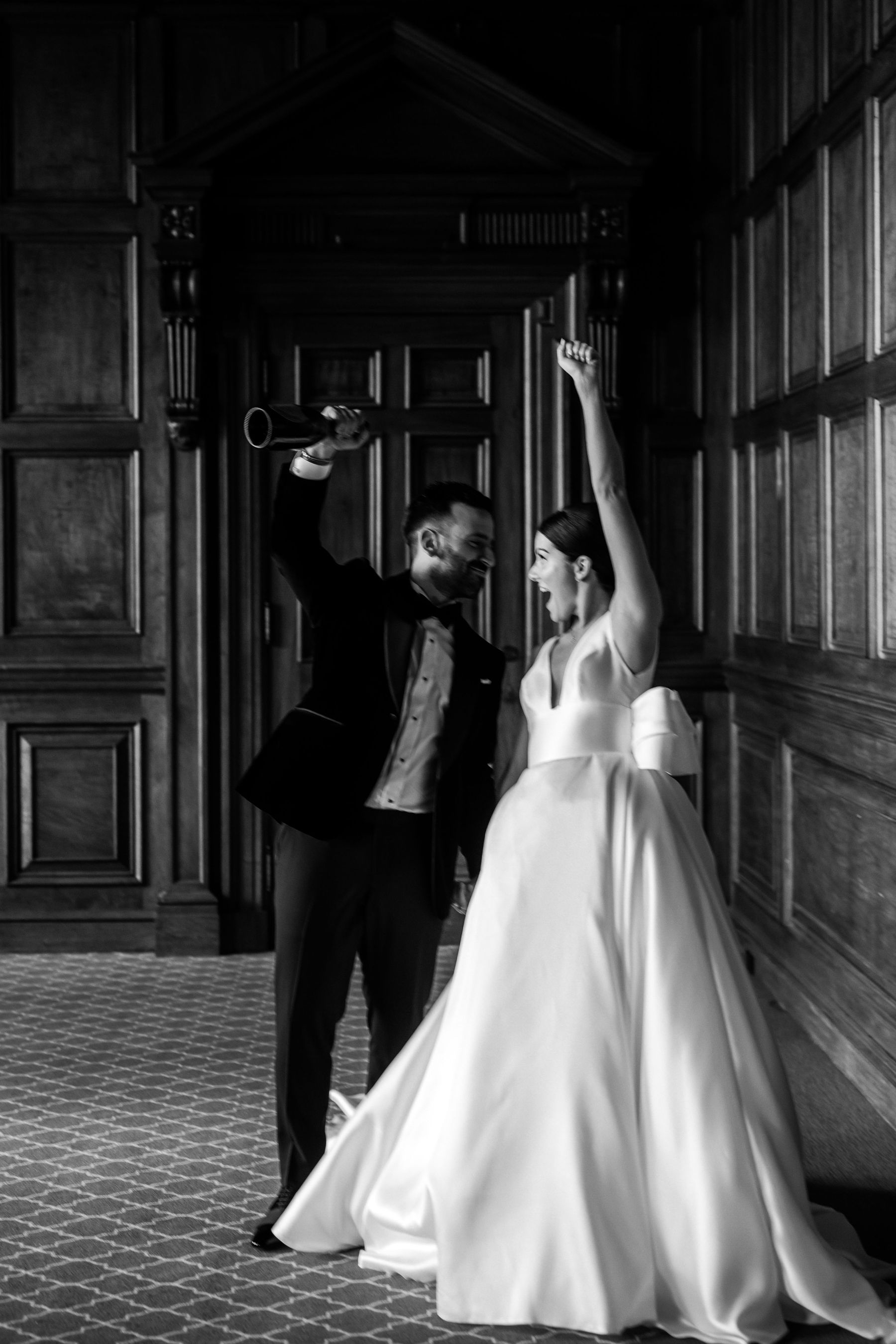 Champagne and Chandeliers: Ashley &amp; Samuel's Love Tale at One King West photo