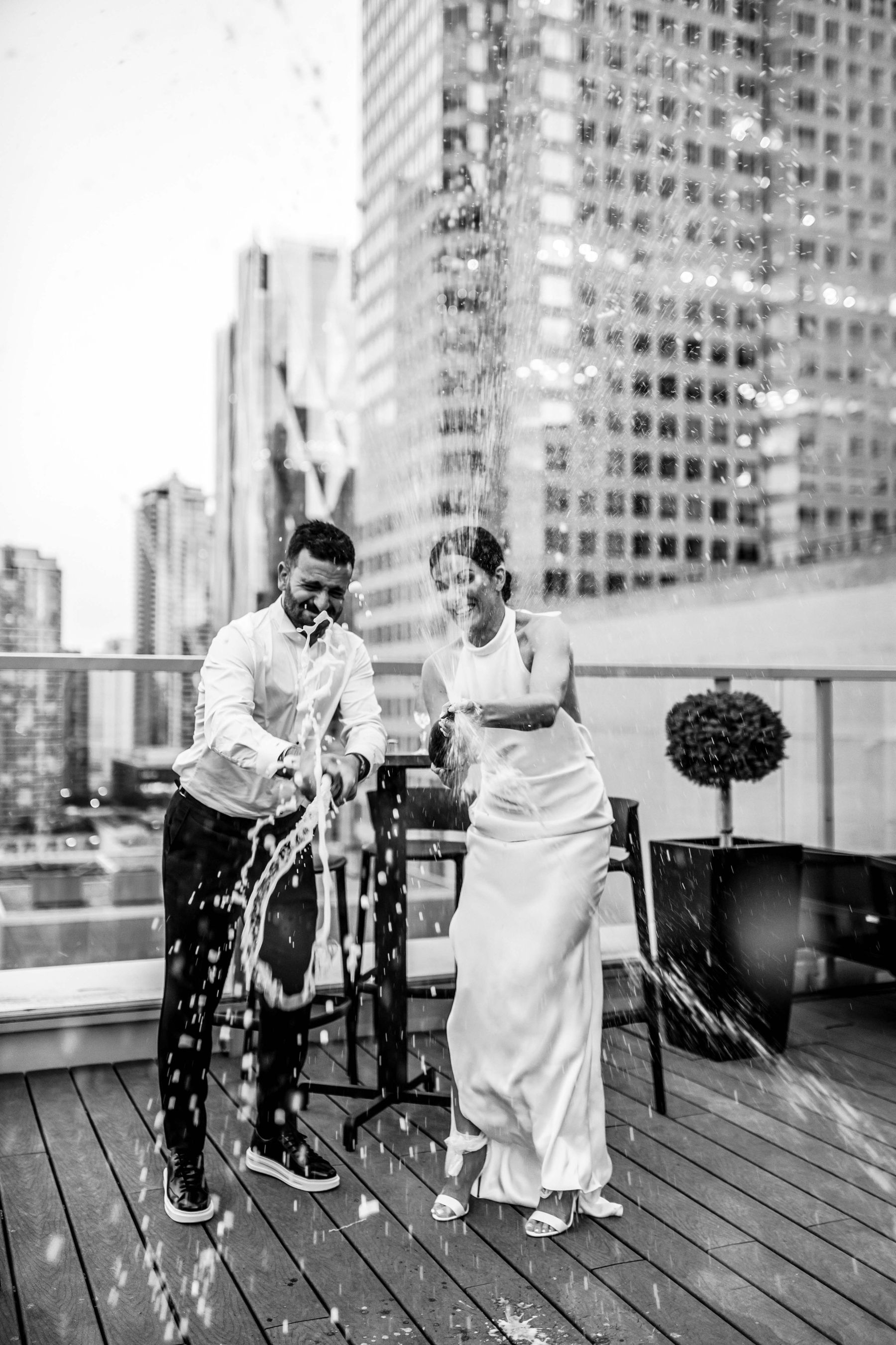 Champagne and Chandeliers: Ashley &amp; Samuel's Love Tale at One King West photo