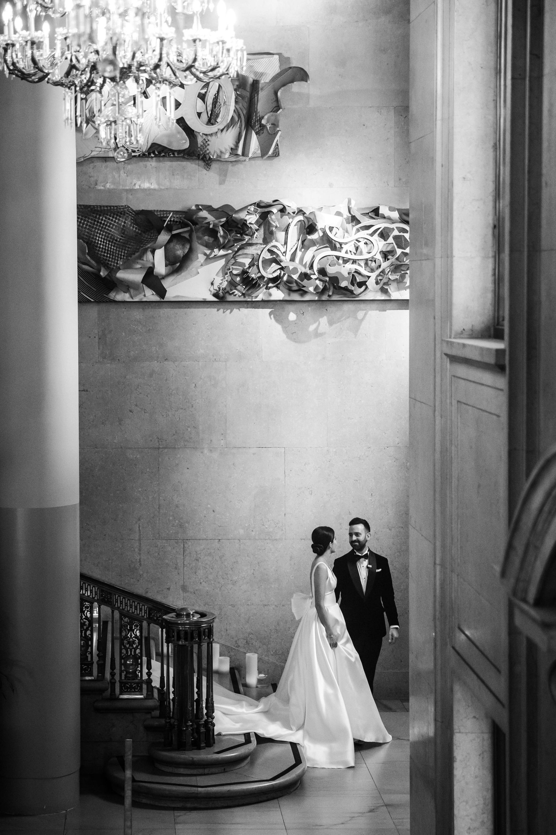 Champagne and Chandeliers: Ashley &amp; Samuel's Love Tale at One King West photo