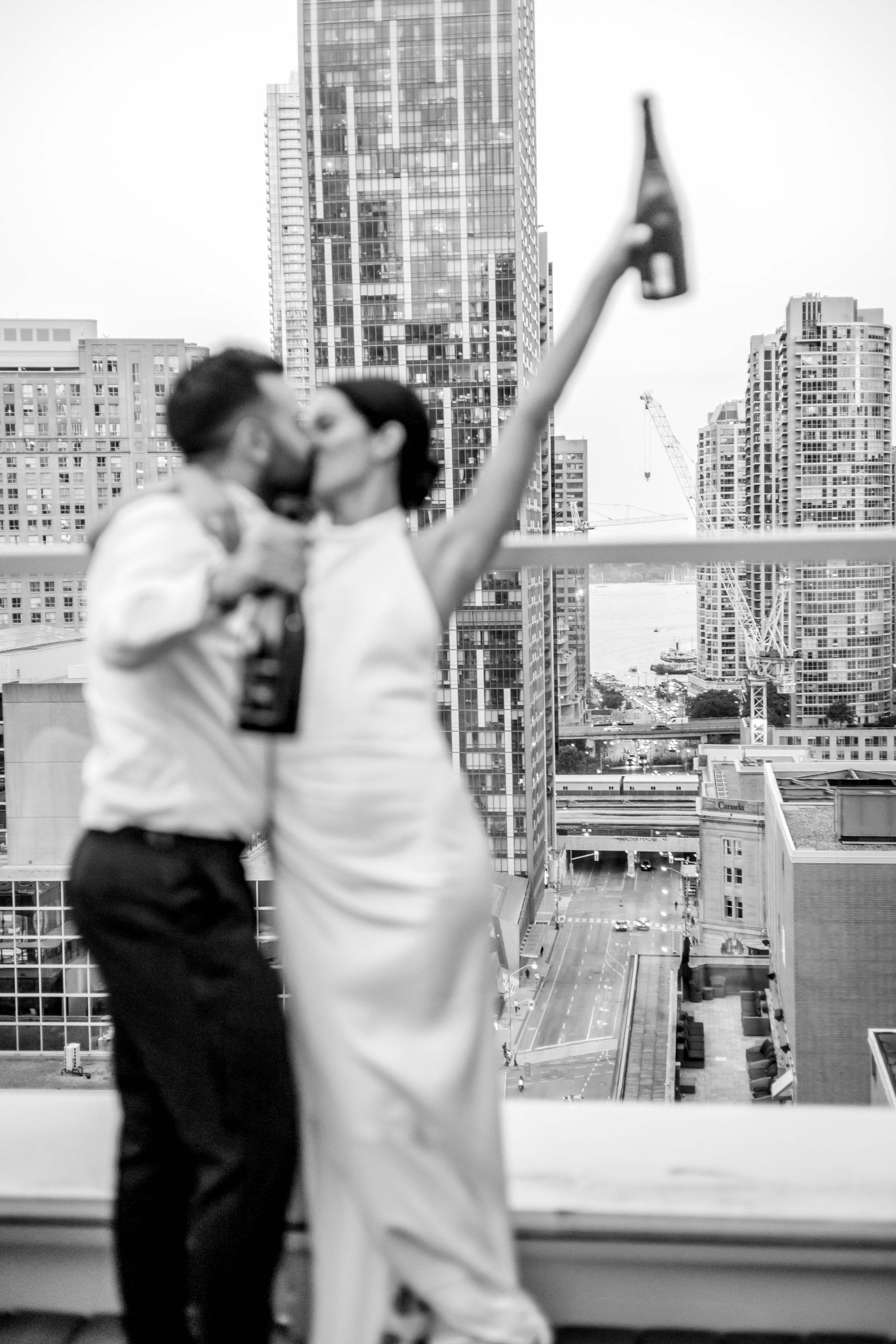Champagne and Chandeliers: Ashley &amp; Samuel's Love Tale at One King West photo