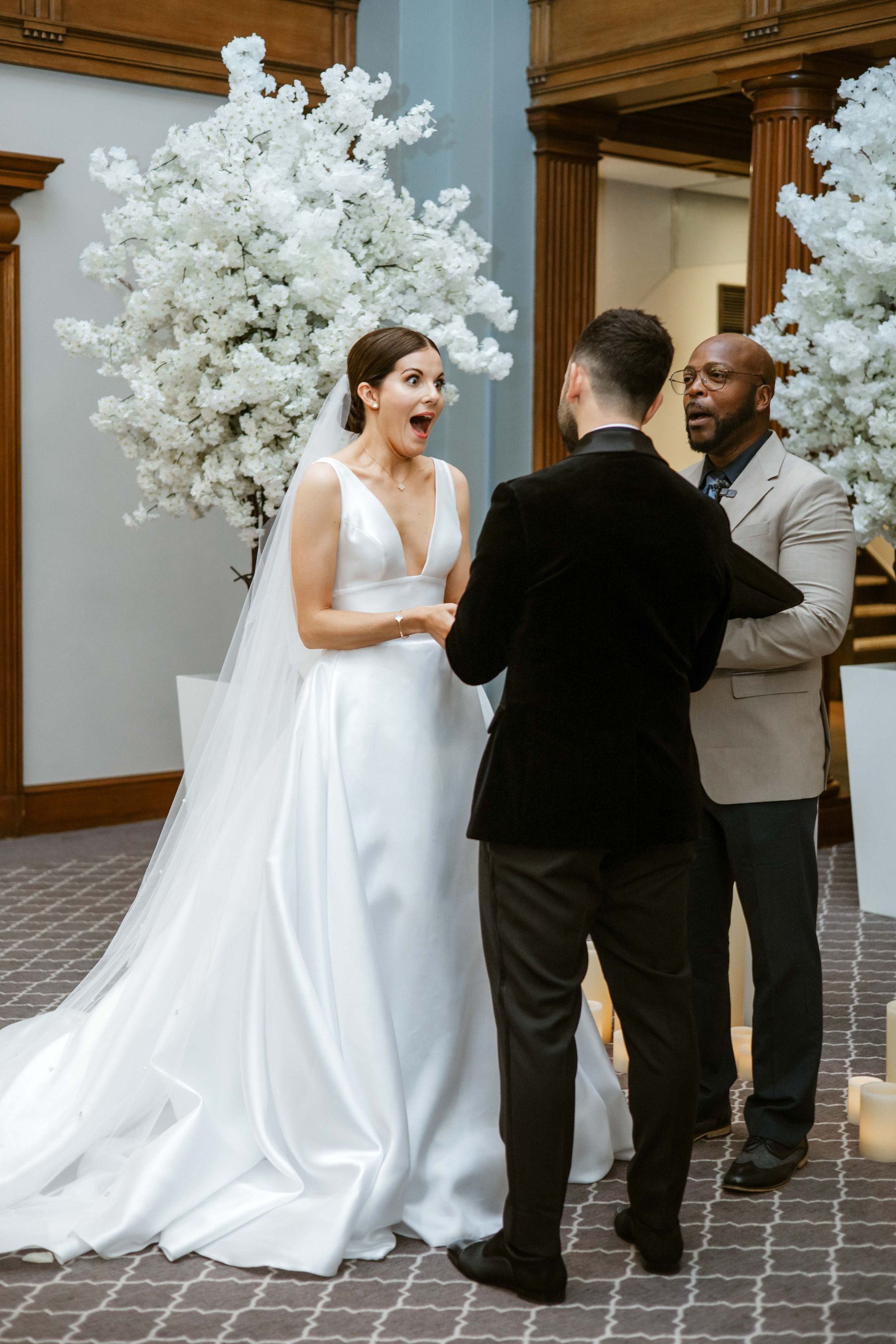 Champagne and Chandeliers: Ashley &amp; Samuel's Love Tale at One King West photo