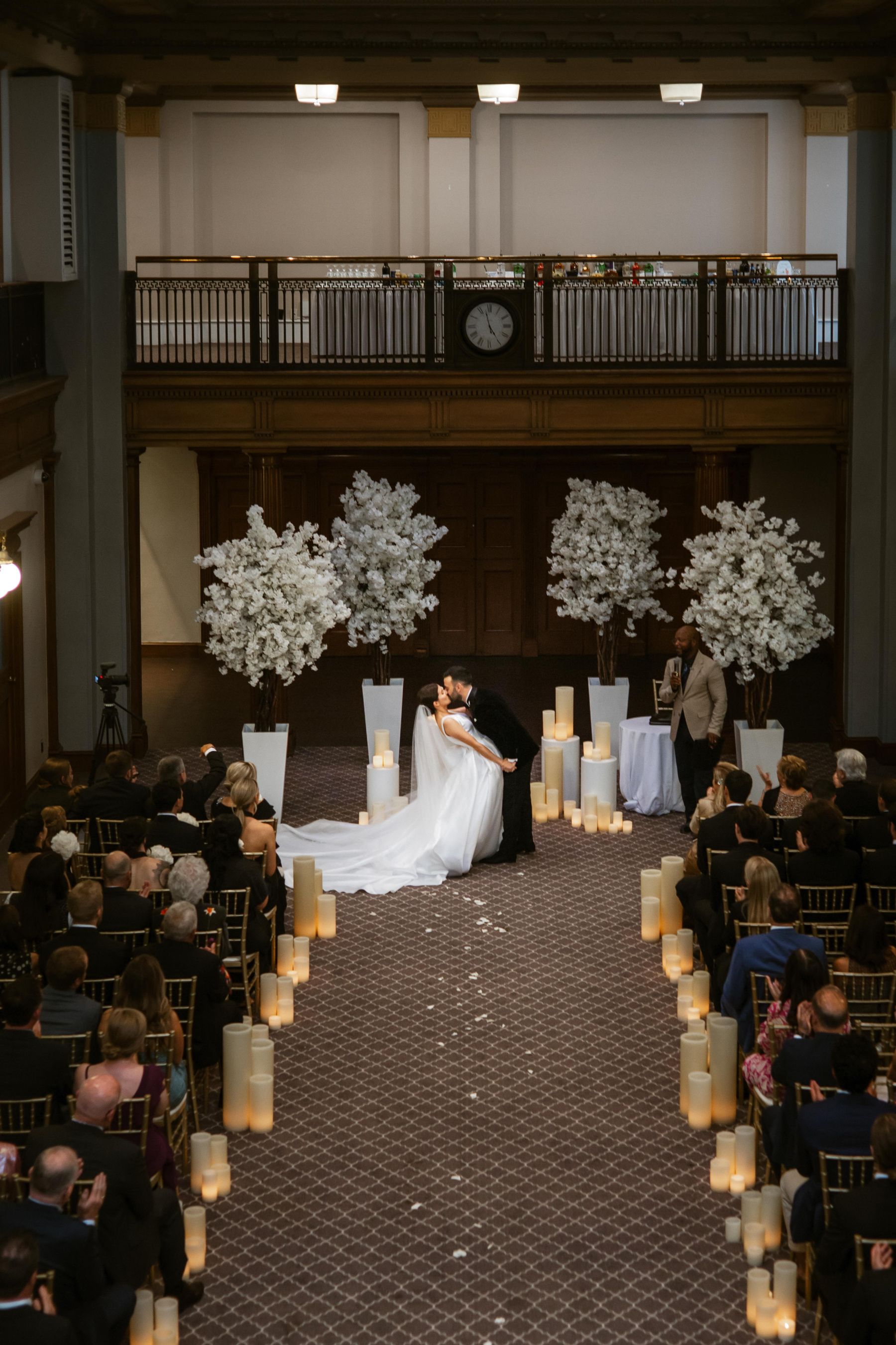 Champagne and Chandeliers: Ashley &amp; Samuel's Love Tale at One King West photo