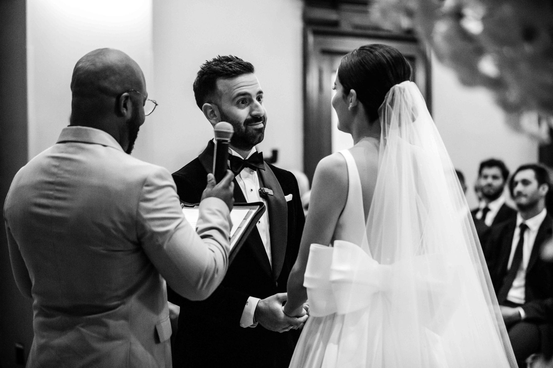 Champagne and Chandeliers: Ashley &amp; Samuel's Love Tale at One King West photo