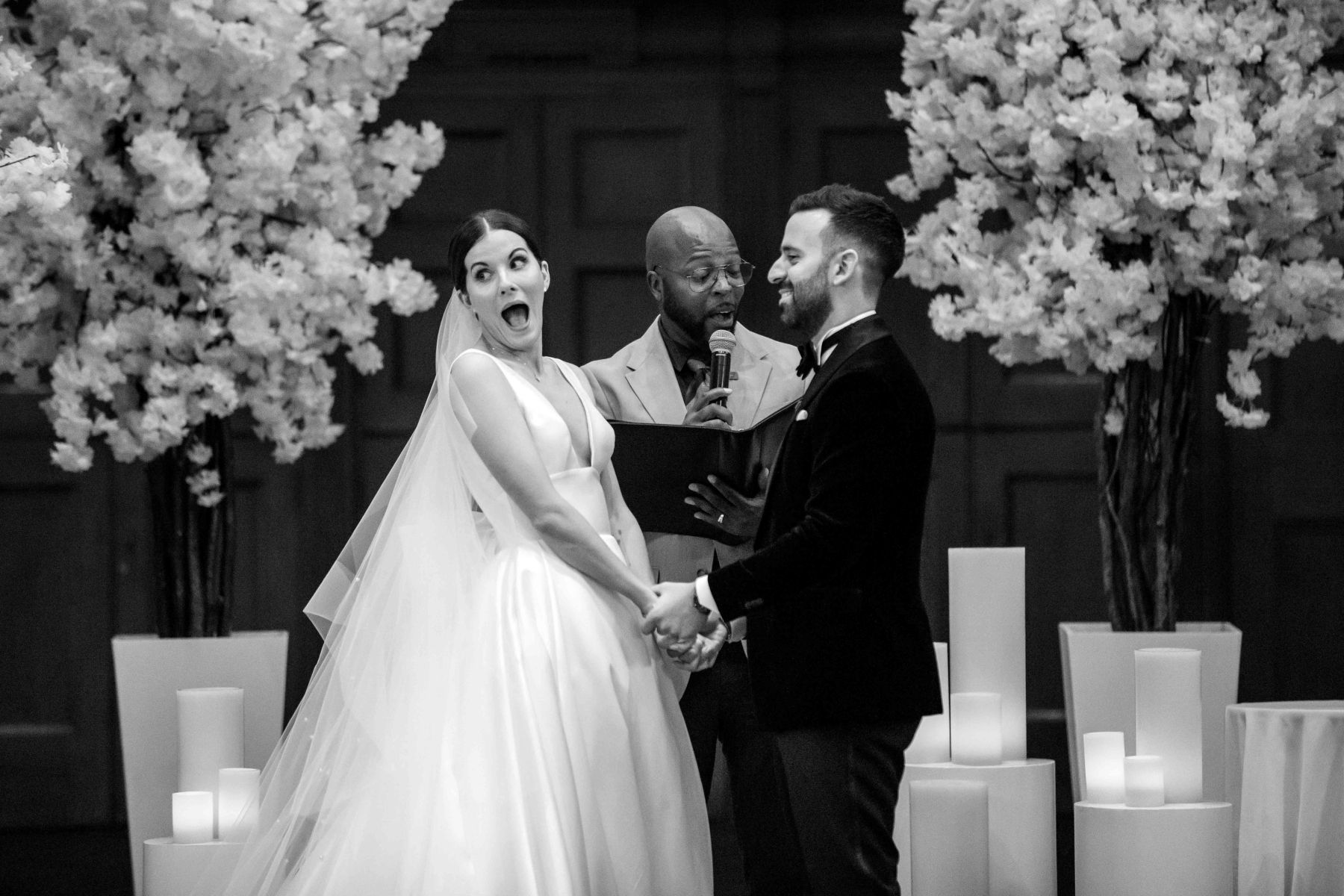 Champagne and Chandeliers: Ashley &amp; Samuel's Love Tale at One King West photo