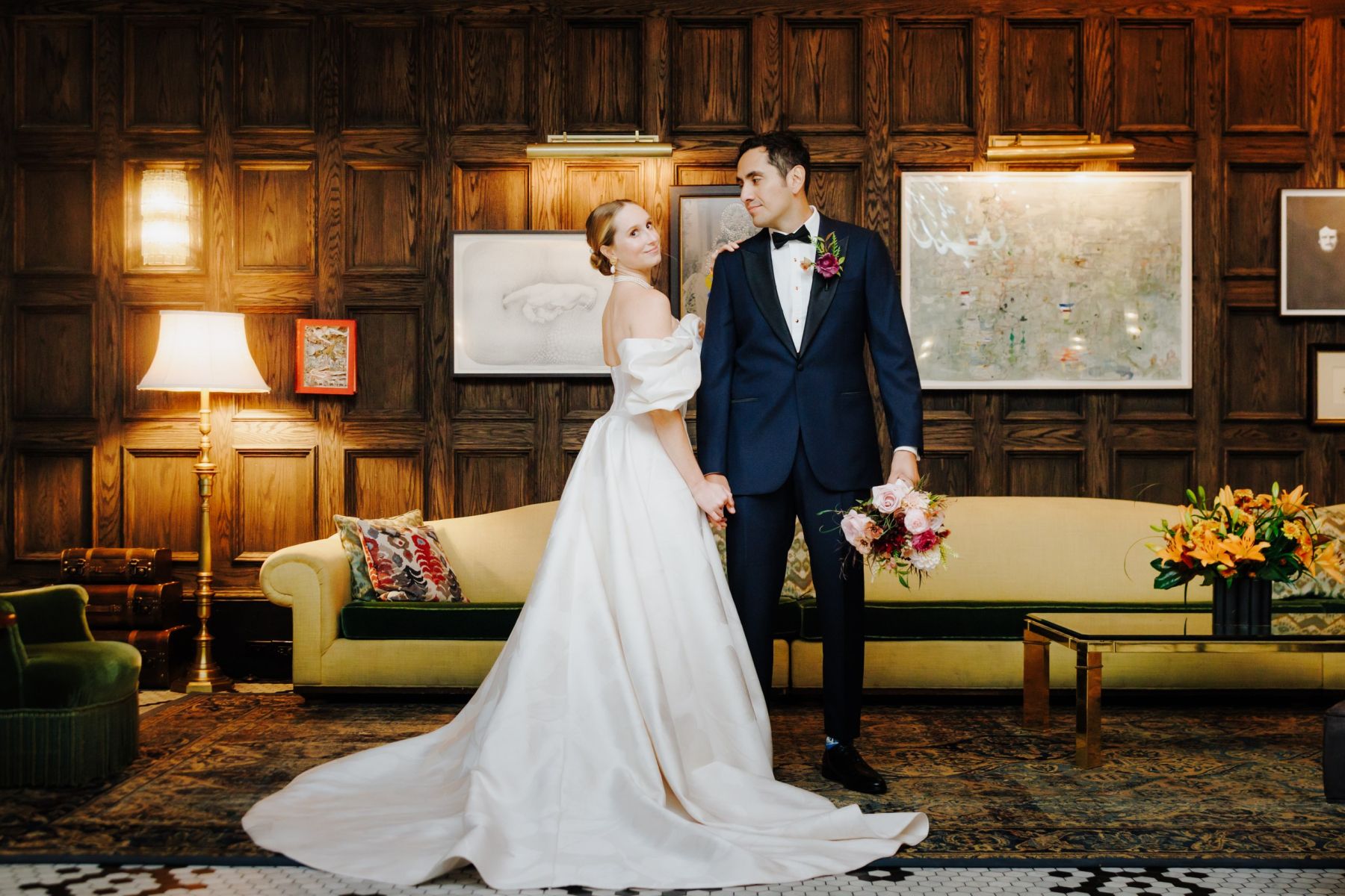 Phoebe &amp; Daniel: A Classic New York 'I Do' at the Beekman Hotel photo
