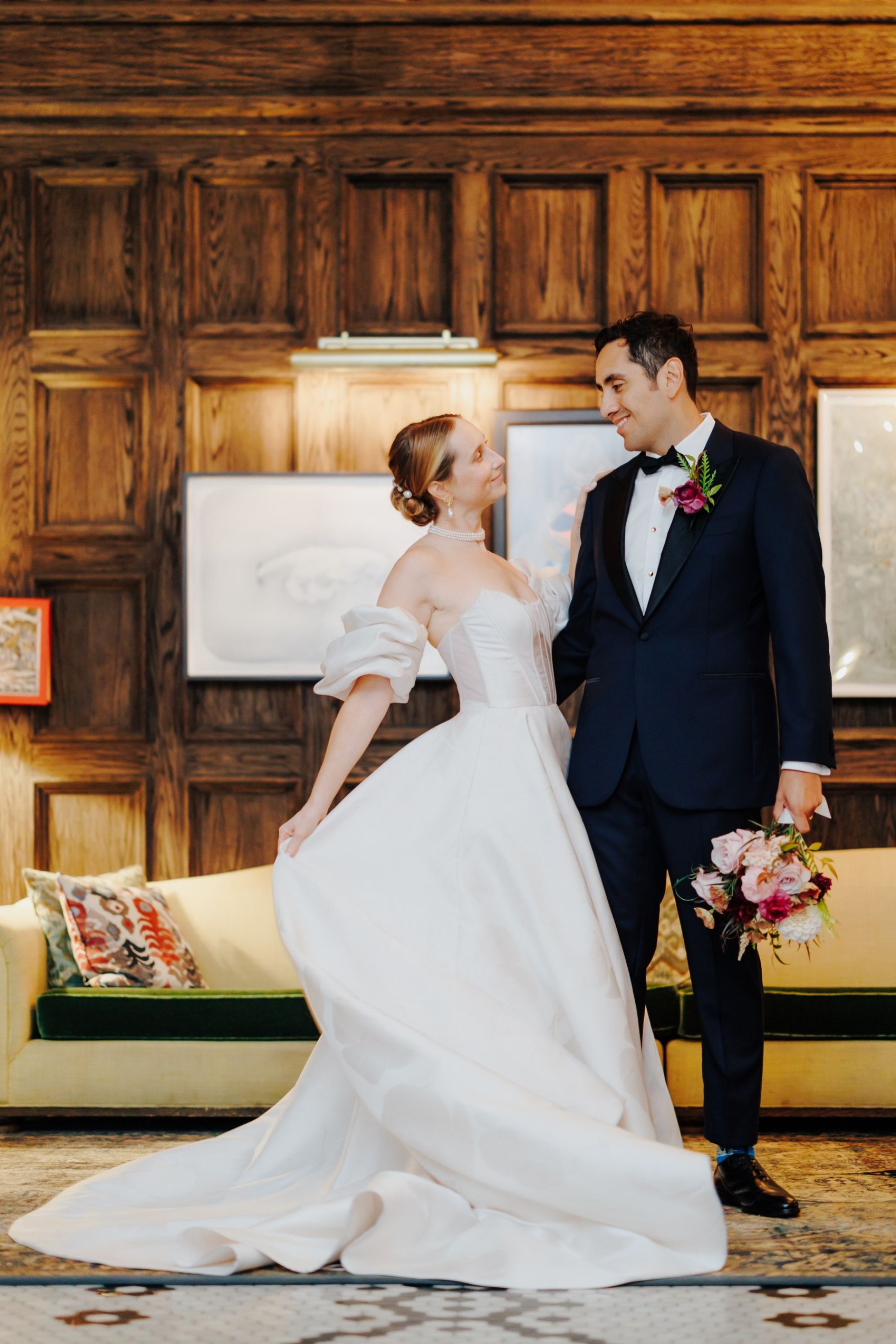 Phoebe &amp; Daniel: A Classic New York 'I Do' at the Beekman Hotel photo