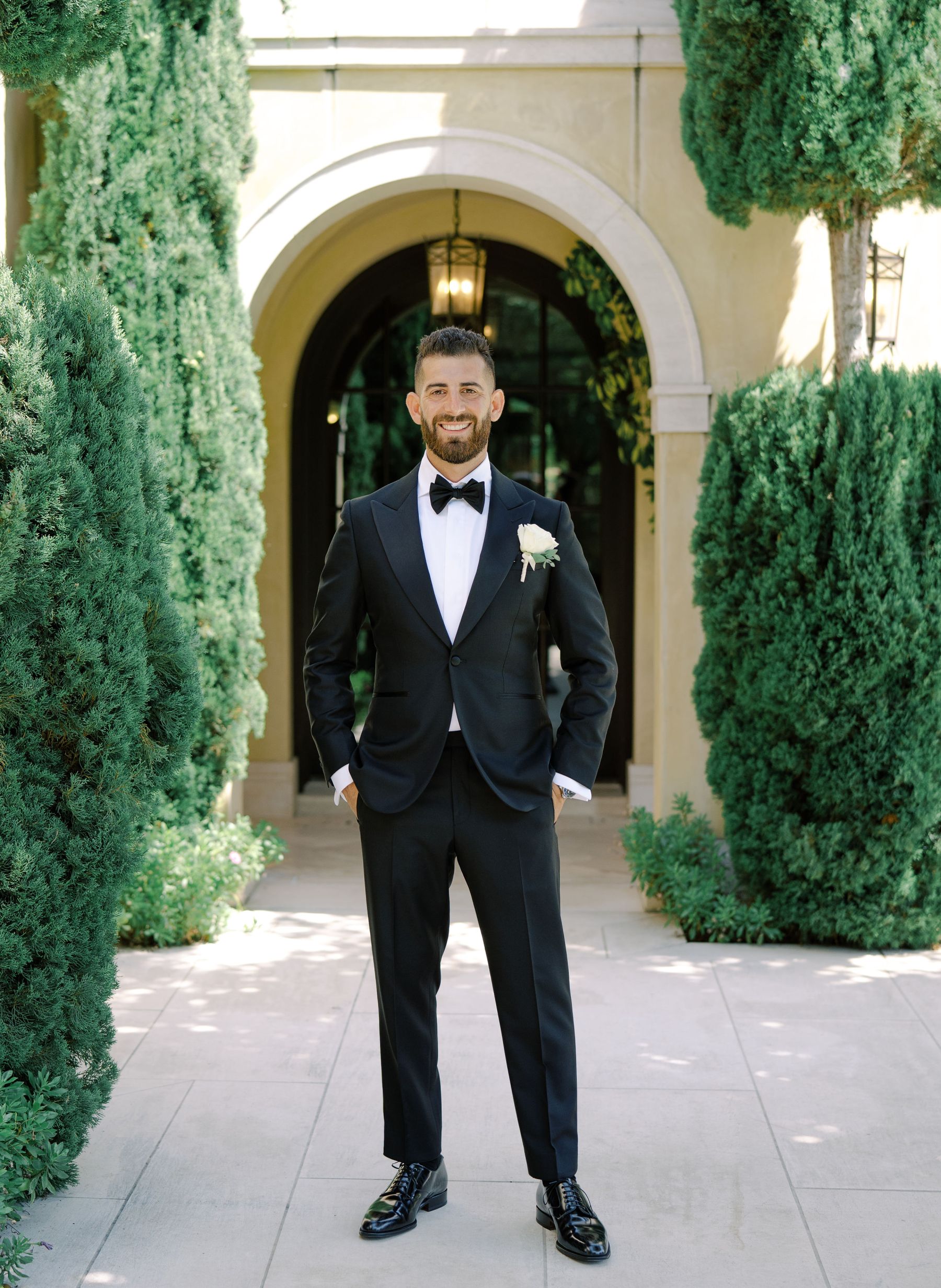 Sunsets and Serenades: Liz &amp; Daniel's Montecito Magic at Bella Vista Estate photo