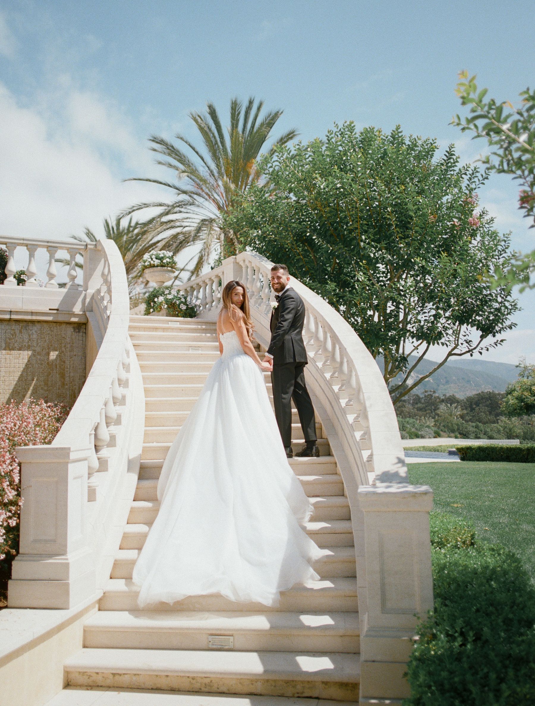 Sunsets and Serenades: Liz &amp; Daniel's Montecito Magic at Bella Vista Estate photo