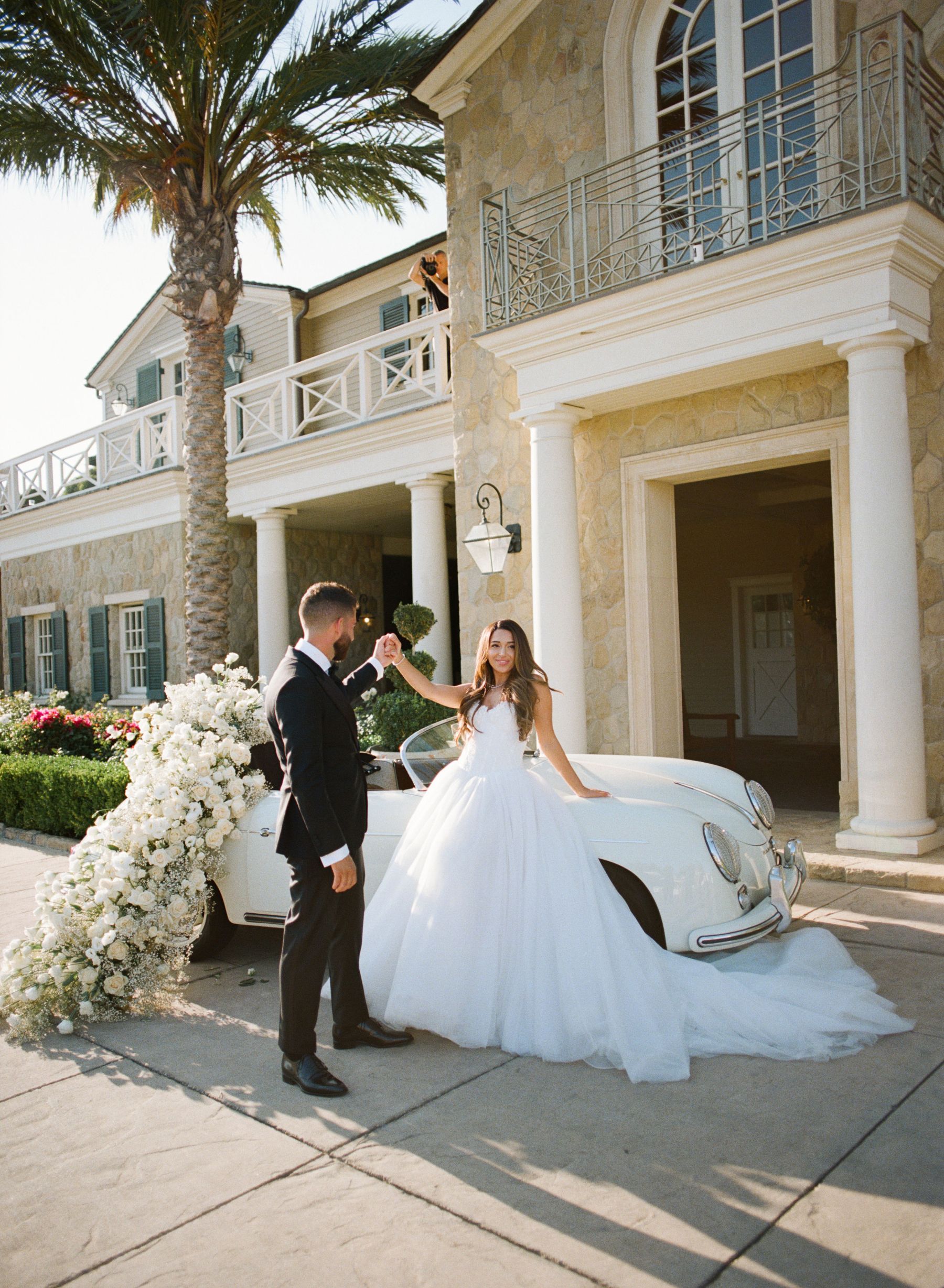 Sunsets and Serenades: Liz &amp; Daniel's Montecito Magic at Bella Vista Estate photo