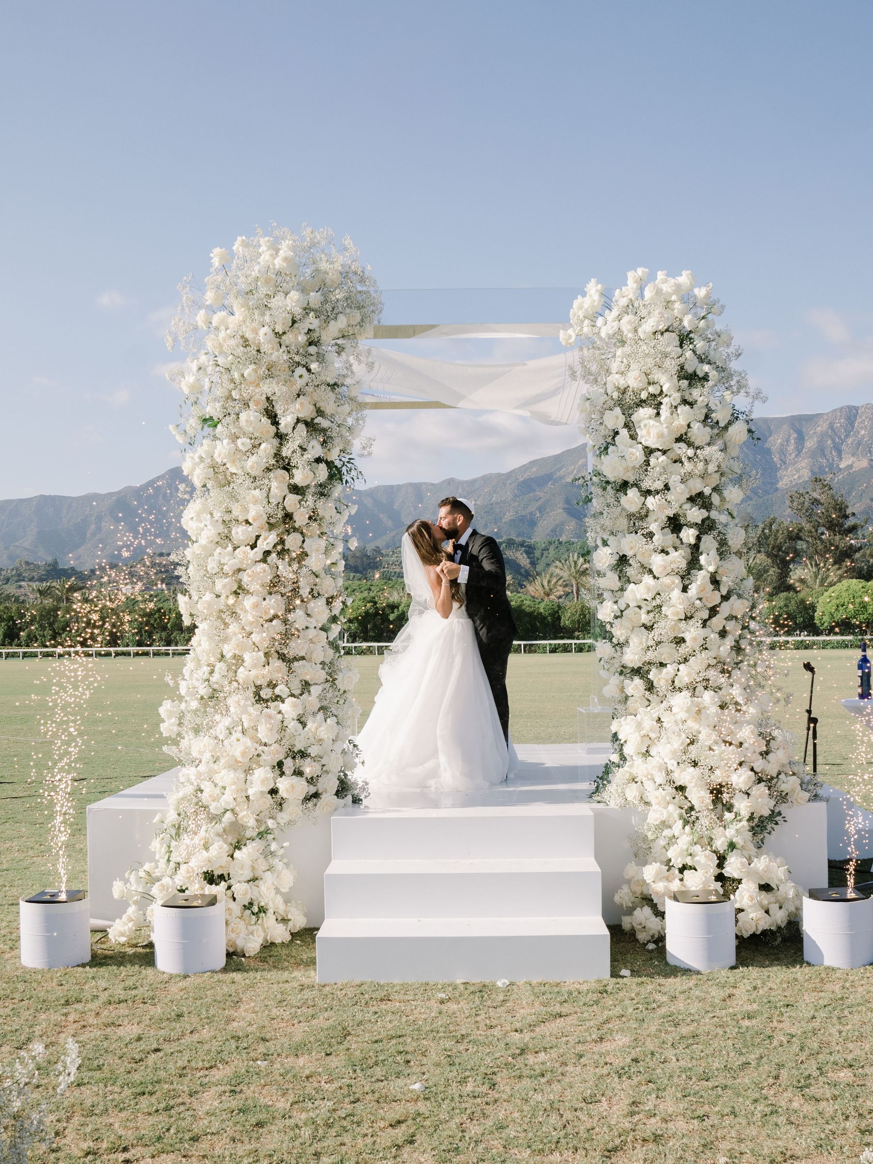 Sunsets and Serenades: Liz &amp; Daniel's Montecito Magic at Bella Vista Estate photo