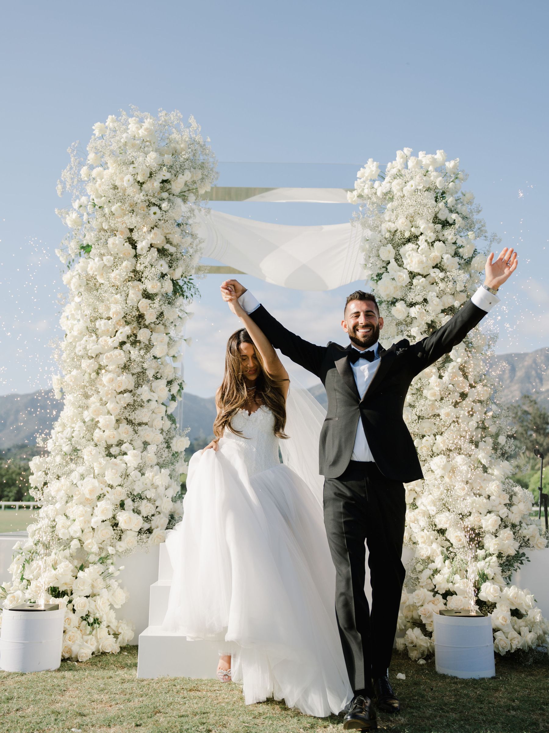 Sunsets and Serenades: Liz &amp; Daniel's Montecito Magic at Bella Vista Estate photo