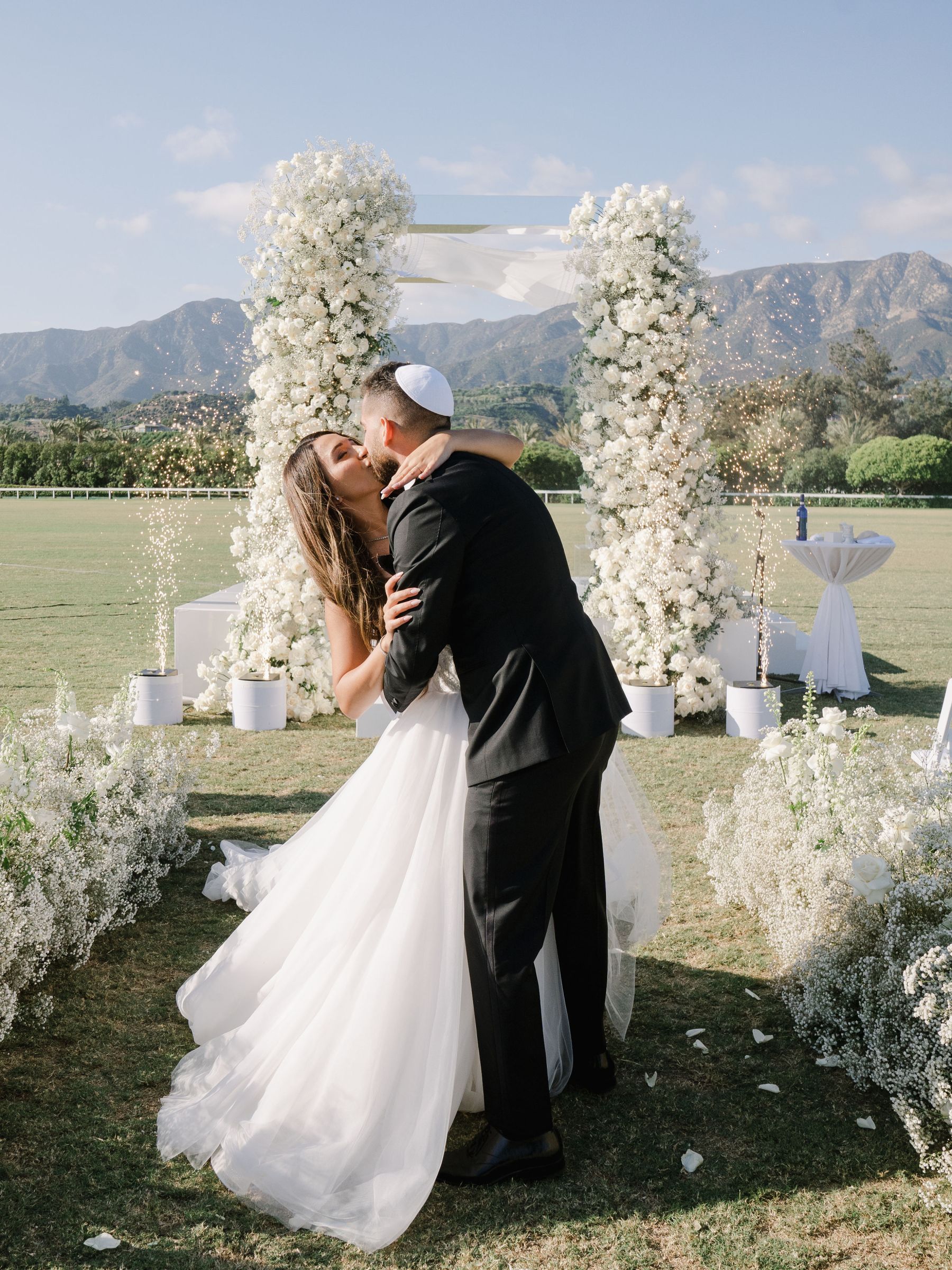 Sunsets and Serenades: Liz &amp; Daniel's Montecito Magic at Bella Vista Estate photo