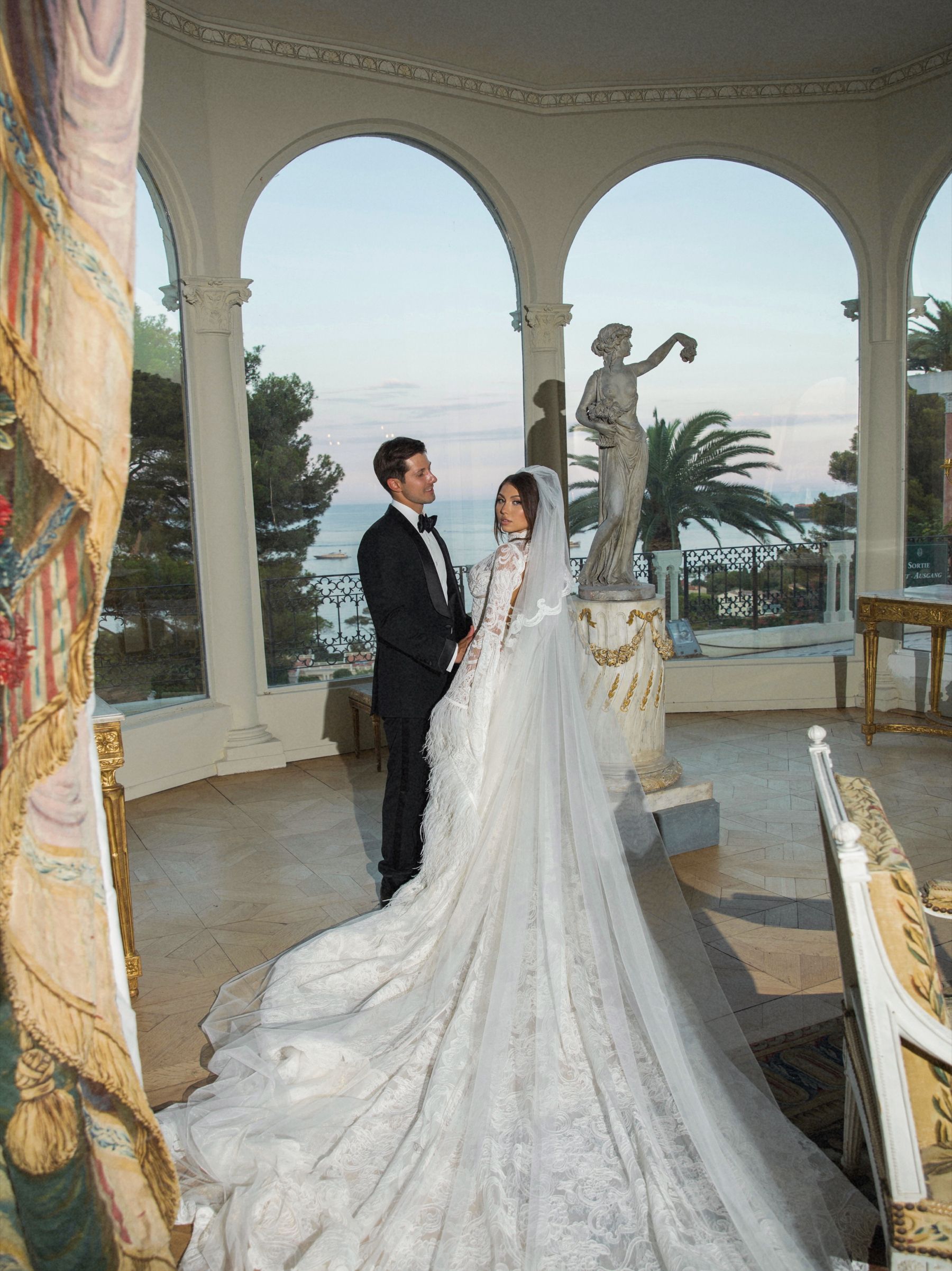 Marinela &amp; Vlad: A Royal Romance at Villa Ephrussi de Rothschild photo